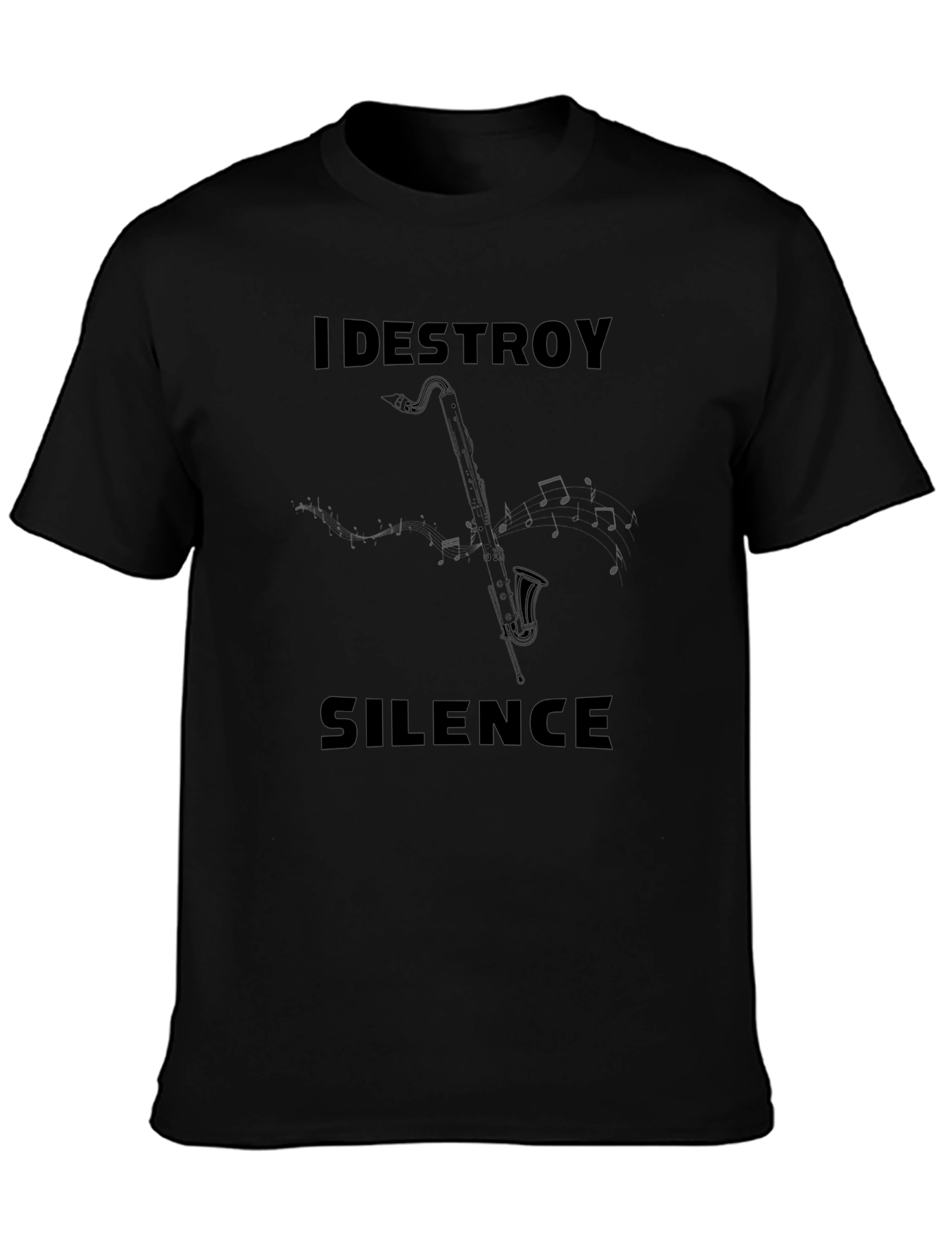 I Destroy Silence T-Shirt - Music Lover Tee