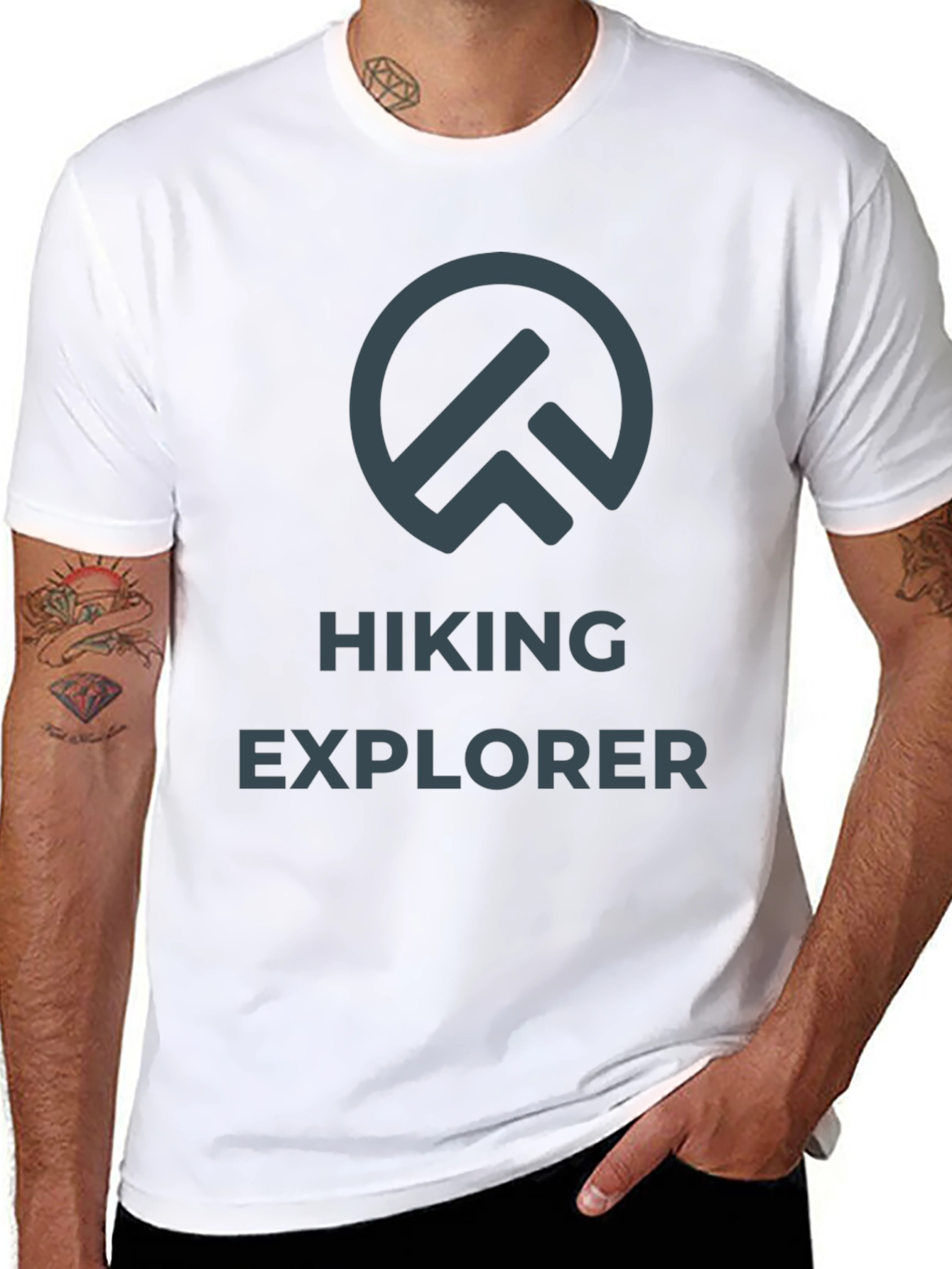 Hiking Explorer Graphic Tee - Adventure Ready