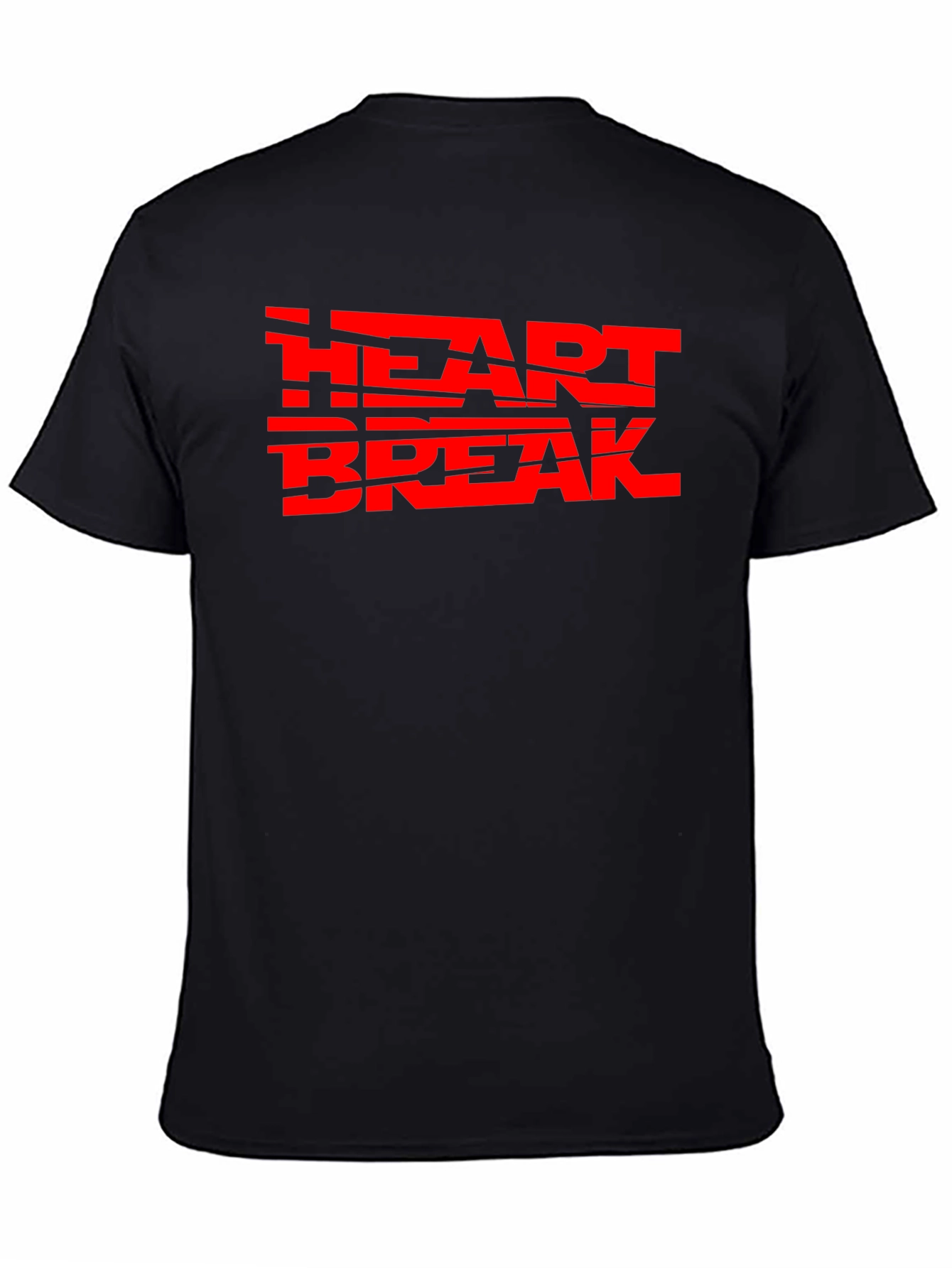 Heartbreak Graphic Tee - Mens Black T-Shirt