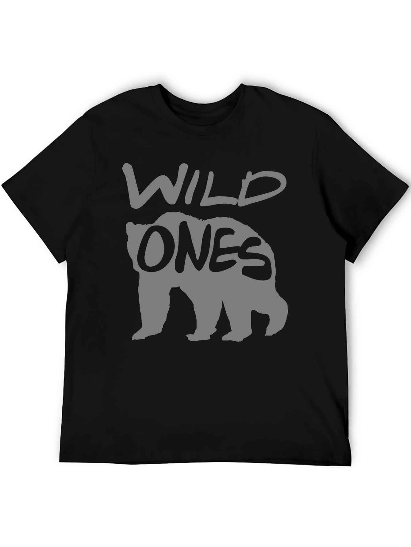 Wild Ones Bear Graphic T-Shirt
