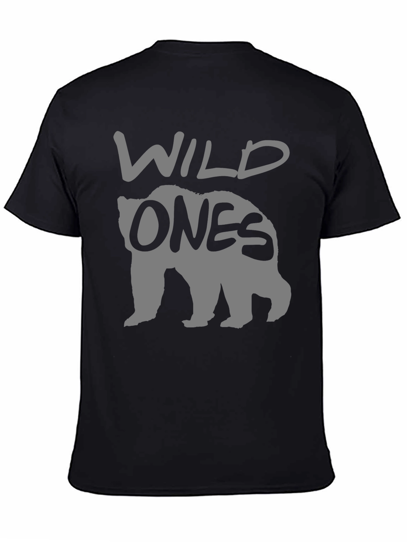 Wild Ones Bear Graphic T-Shirt