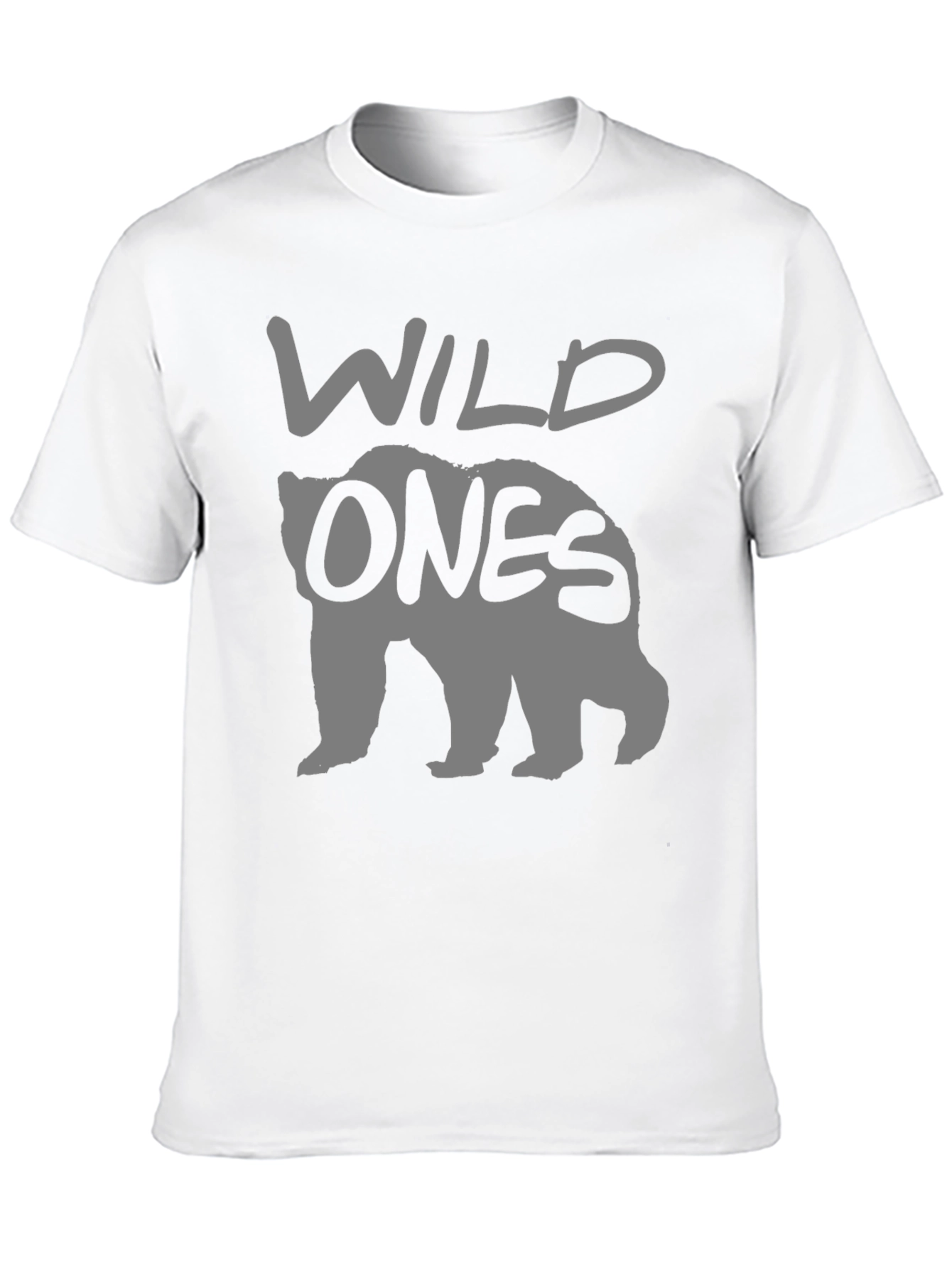 Wild Ones Bear Graphic T-Shirt