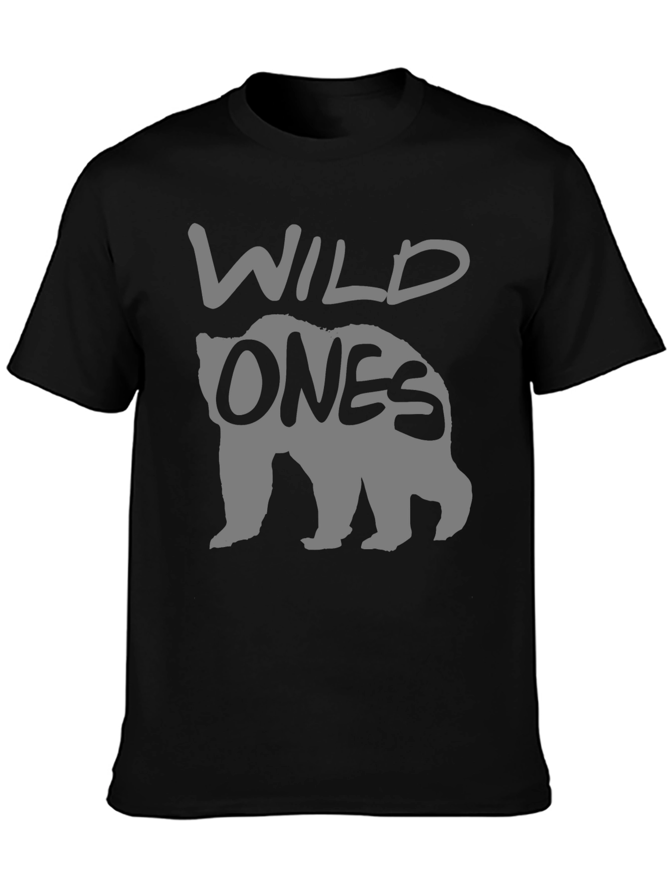 Wild Ones Bear Graphic T-Shirt