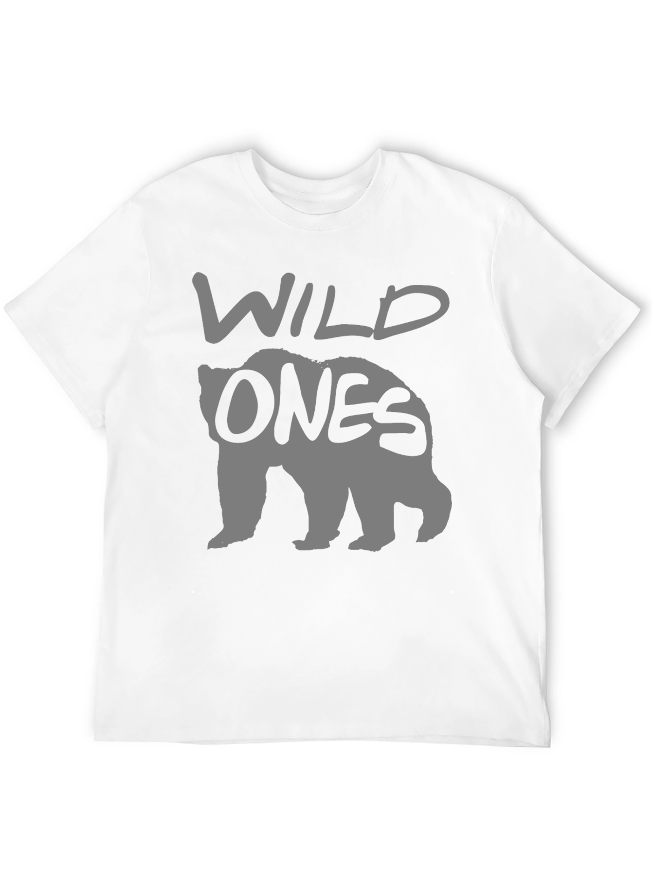 Wild Ones Bear Graphic T-Shirt