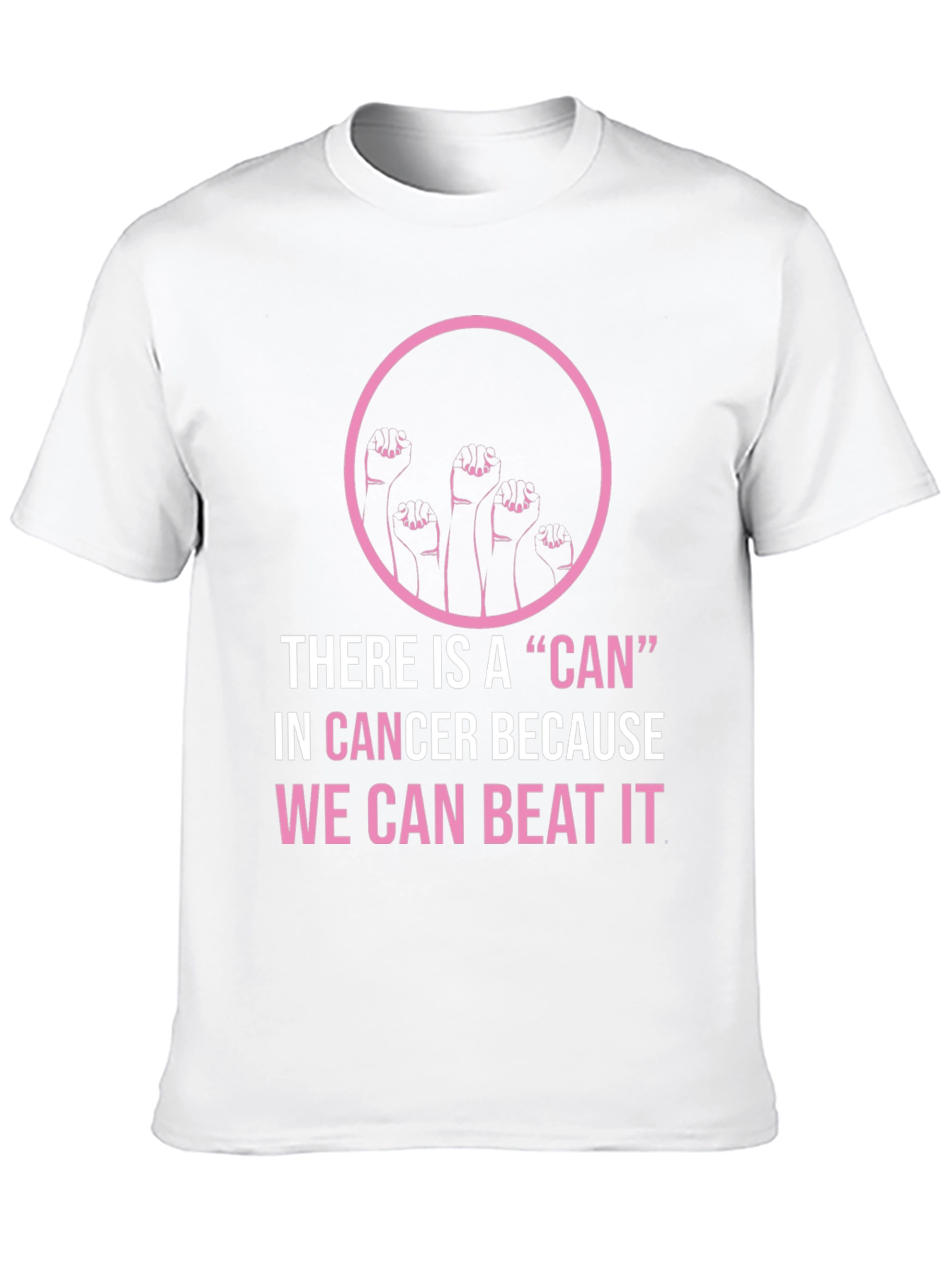 Cancer Awareness T-Shirt - We Can Beat It!