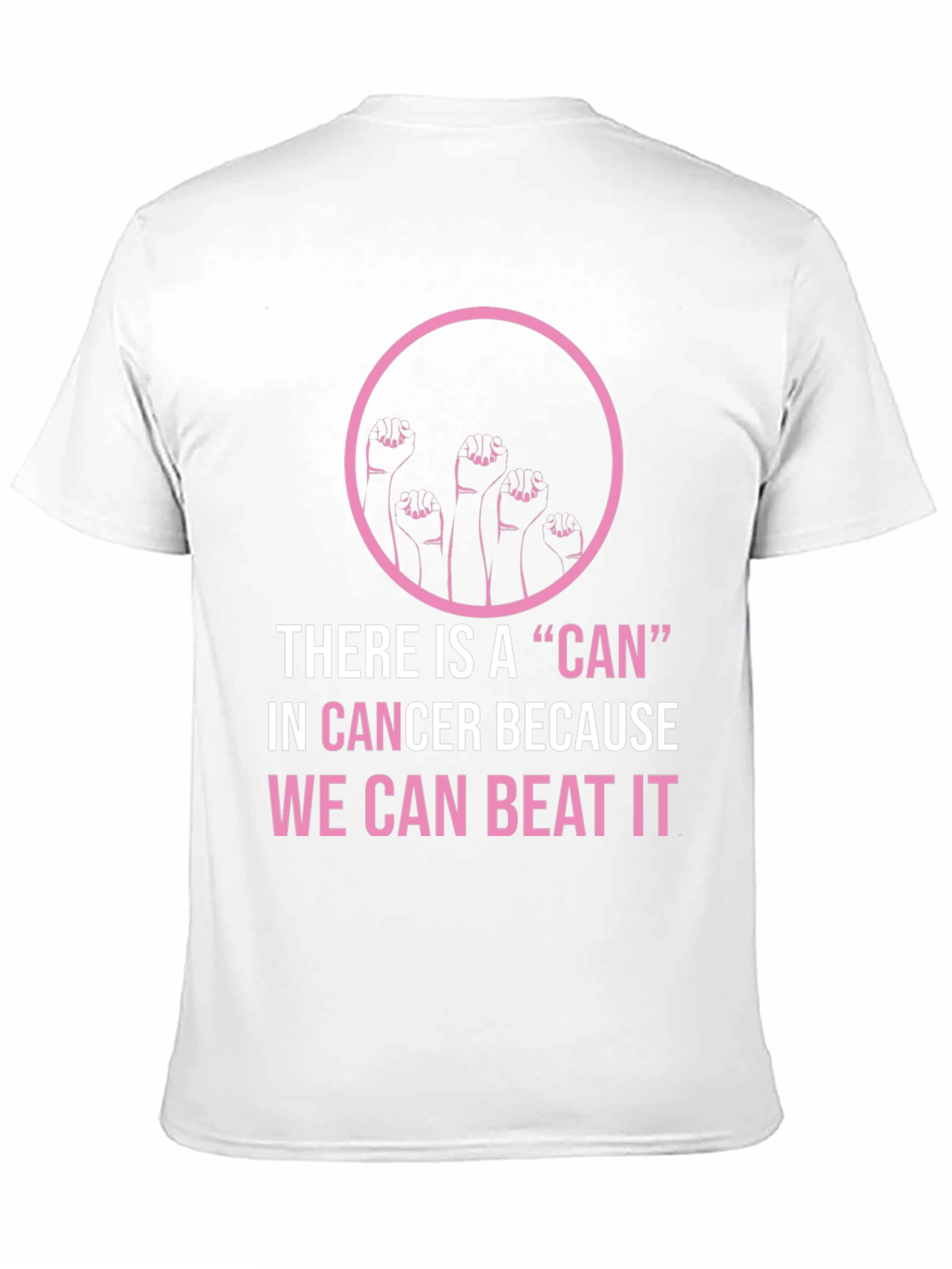 Cancer Awareness T-Shirt - We Can Beat It!