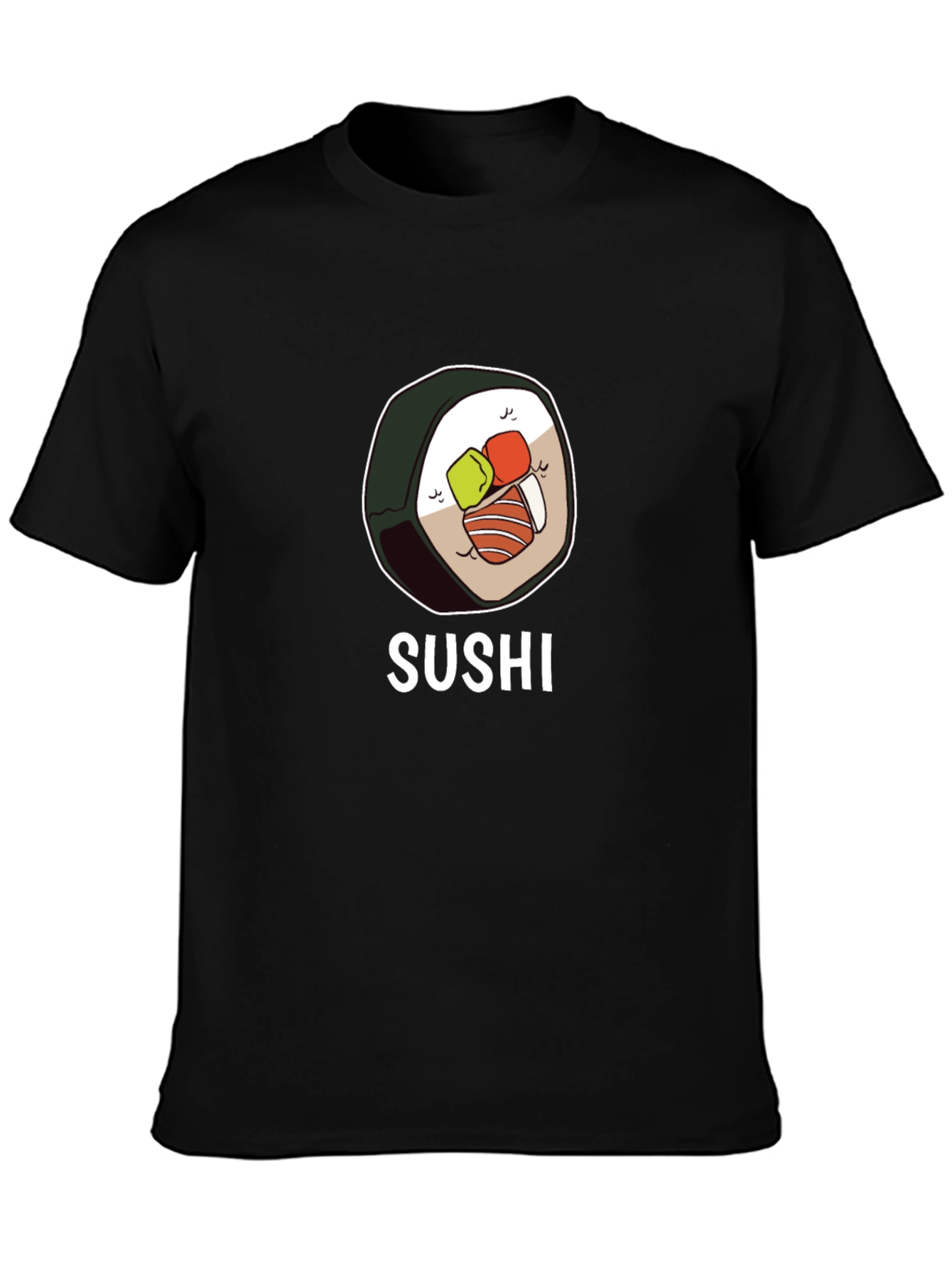 Sushi Graphic T-Shirt - Unisex Casual Tee