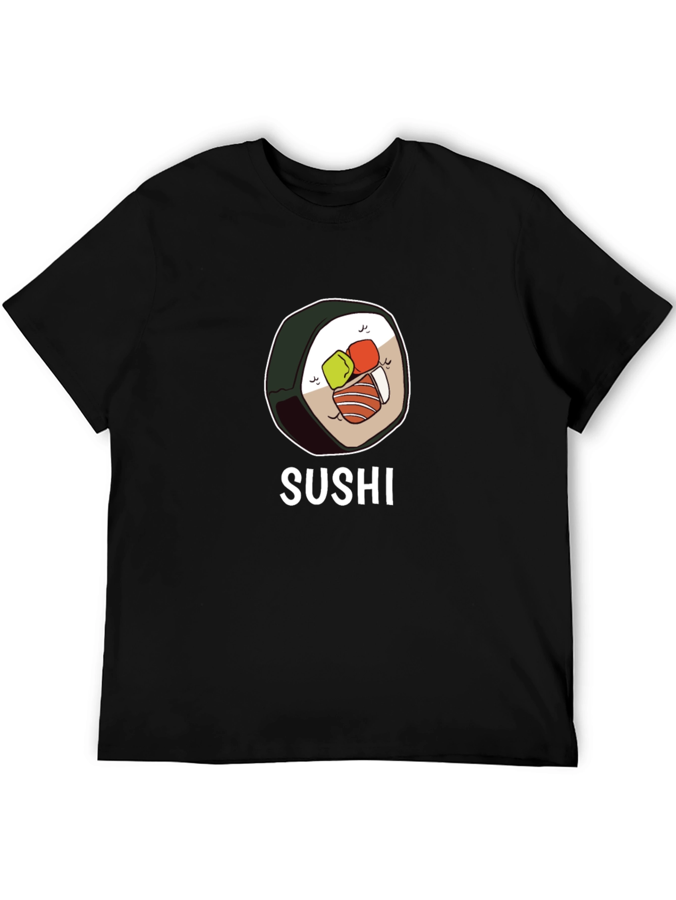 Sushi Graphic T-Shirt - Unisex Casual Tee