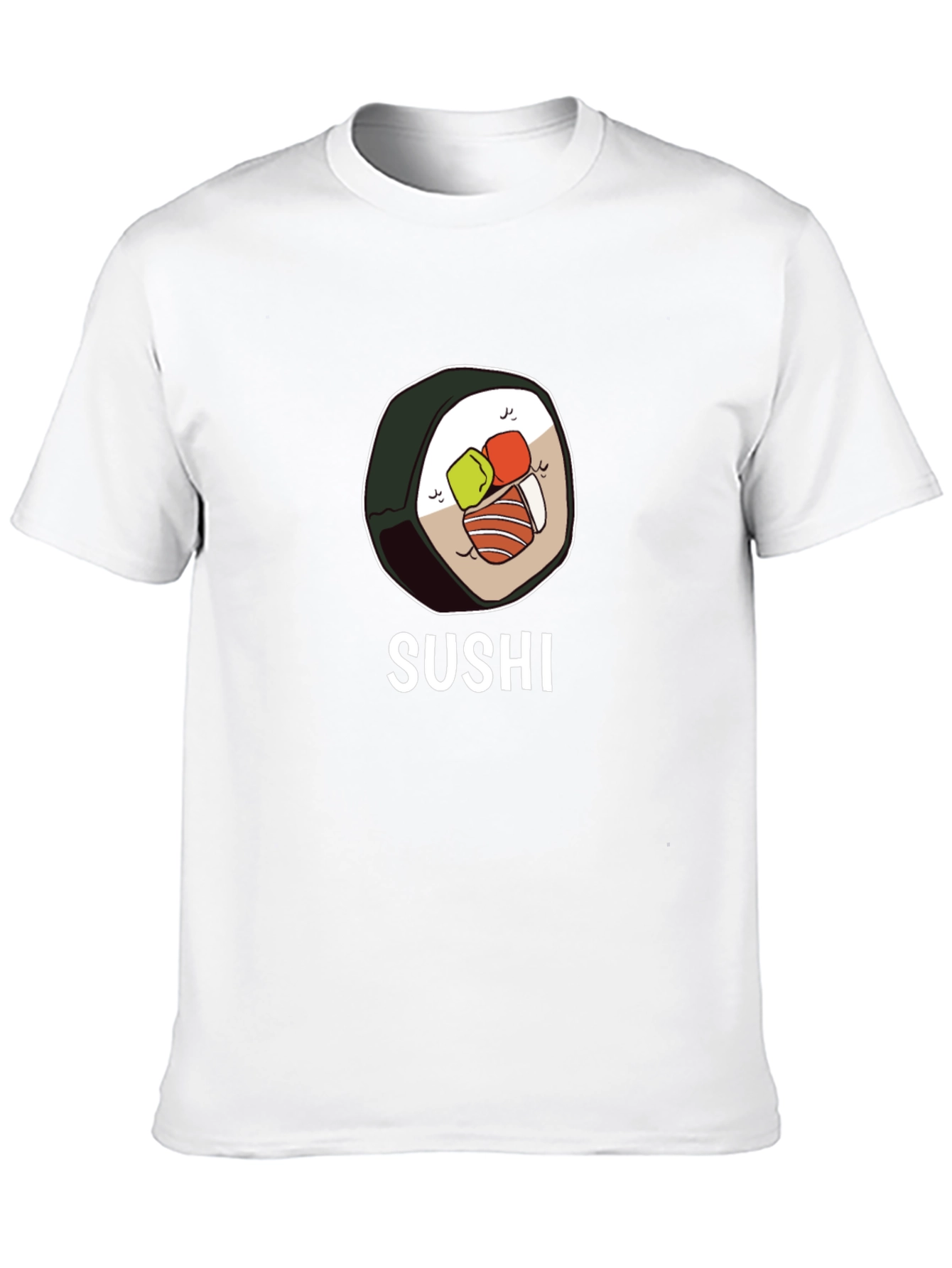 Sushi Graphic T-Shirt - Unisex Casual Tee
