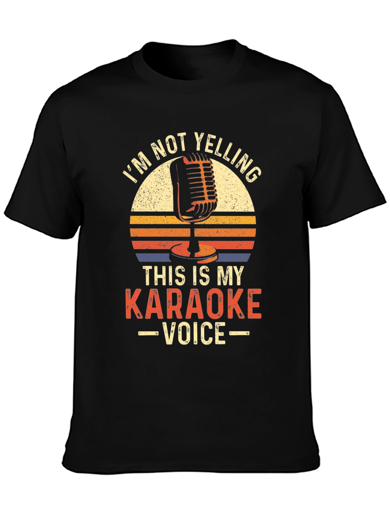 Karaoke Voice T-Shirt - Funny Music Lover Tee