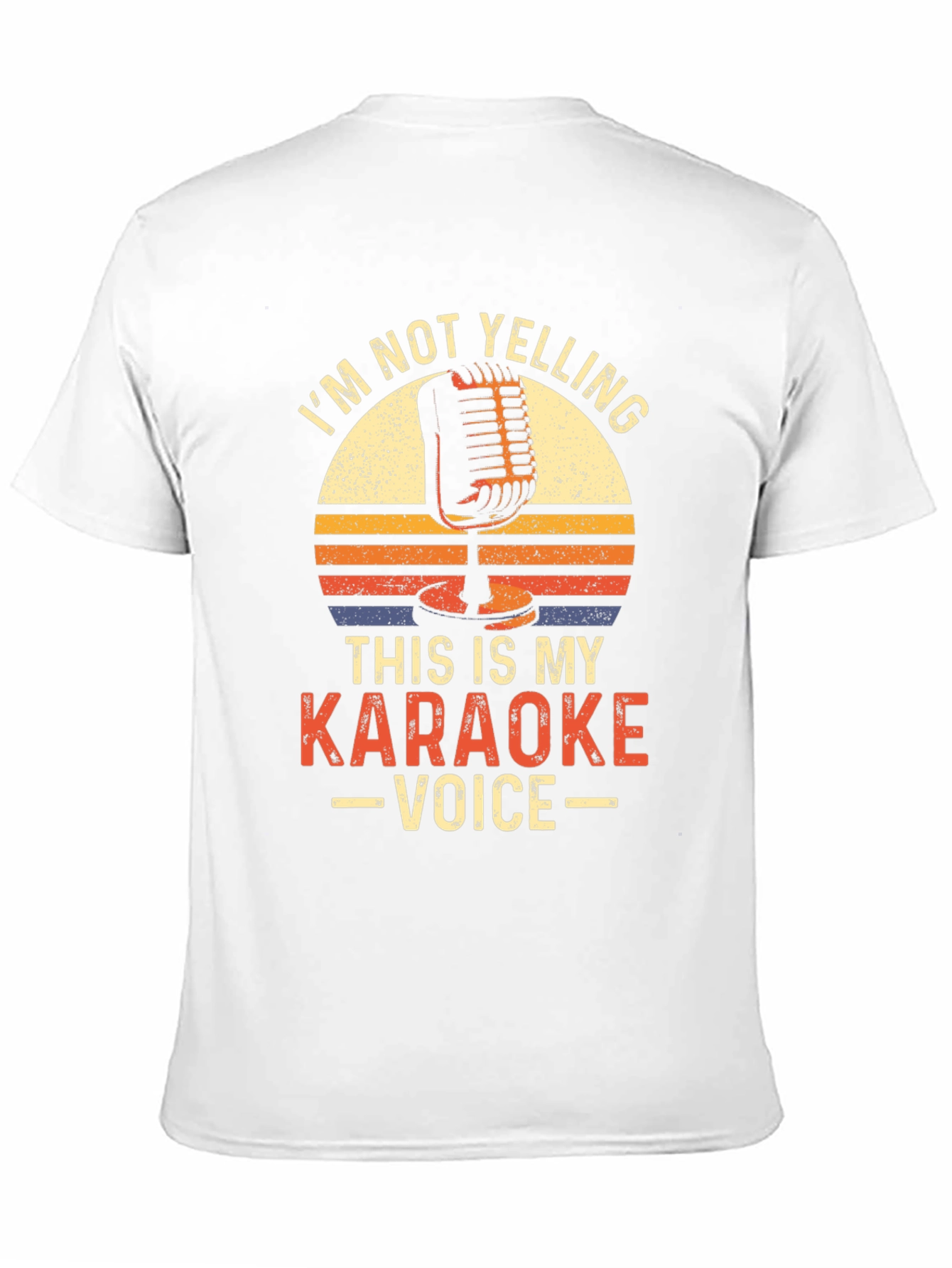 Karaoke Voice T-Shirt - Funny Music Lover Tee