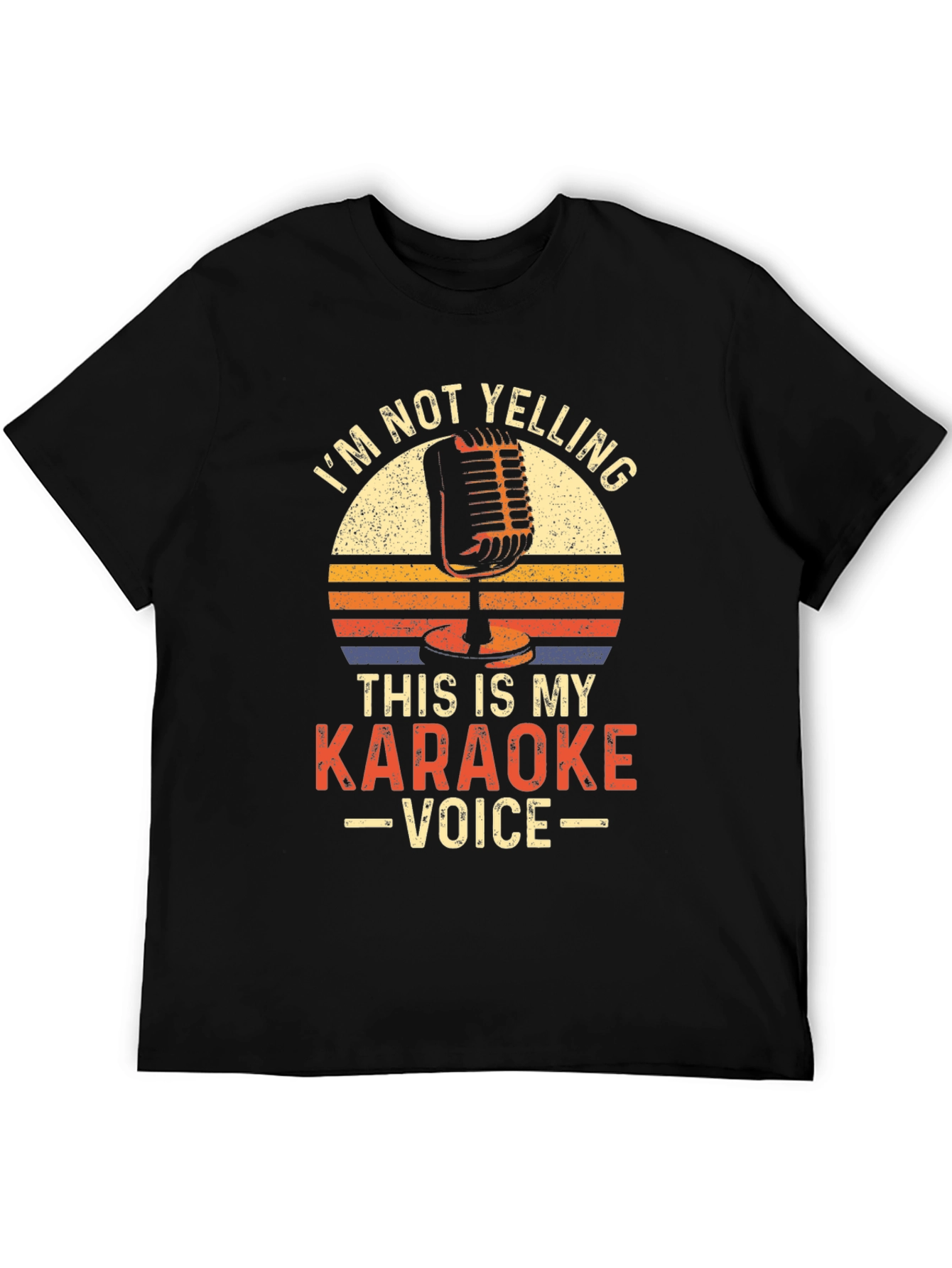 Karaoke Voice T-Shirt - Funny Music Lover Tee