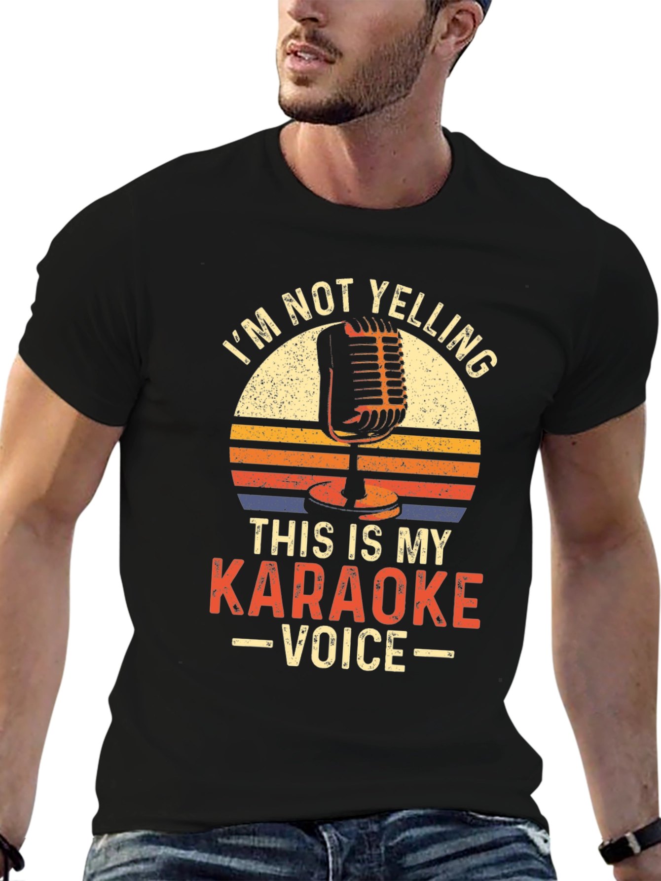 Karaoke Voice T-Shirt - Funny Music Lover Tee