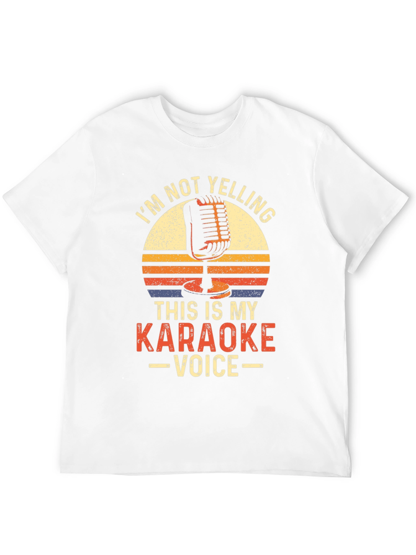 Karaoke Voice T-Shirt - Funny Music Lover Tee
