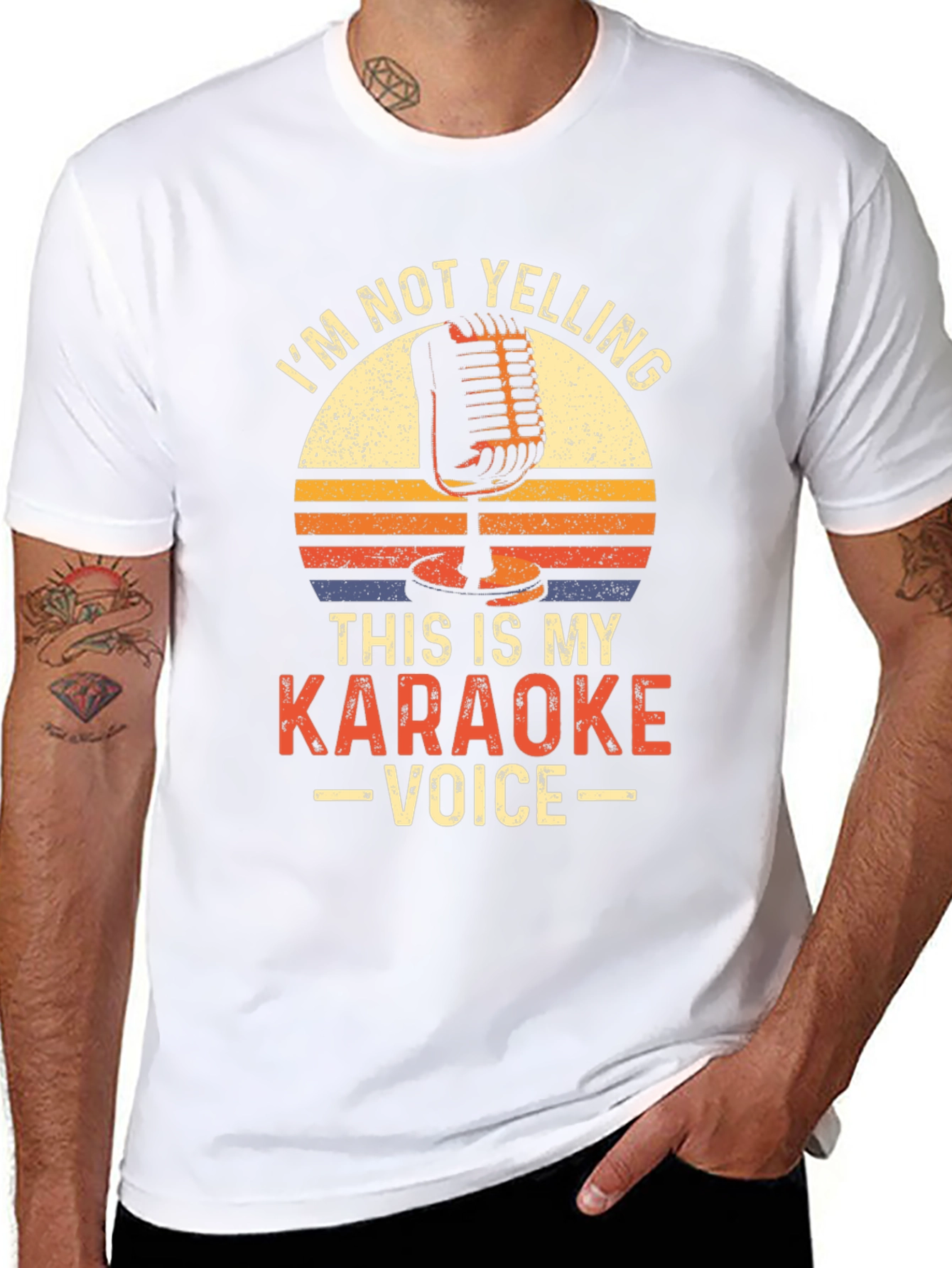 Karaoke Voice T-Shirt - Funny Music Lover Tee
