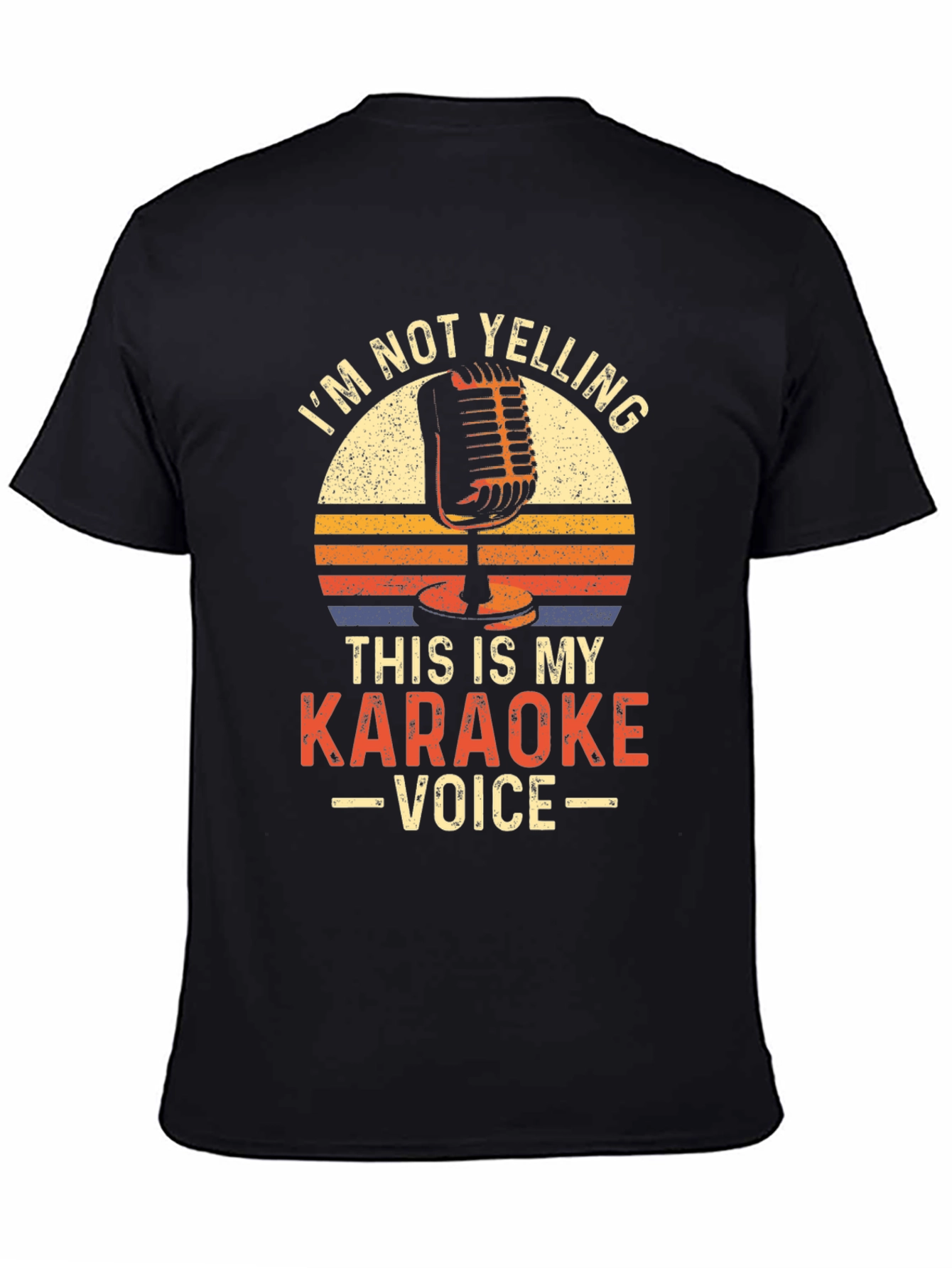 Karaoke Voice T-Shirt - Funny Music Lover Tee