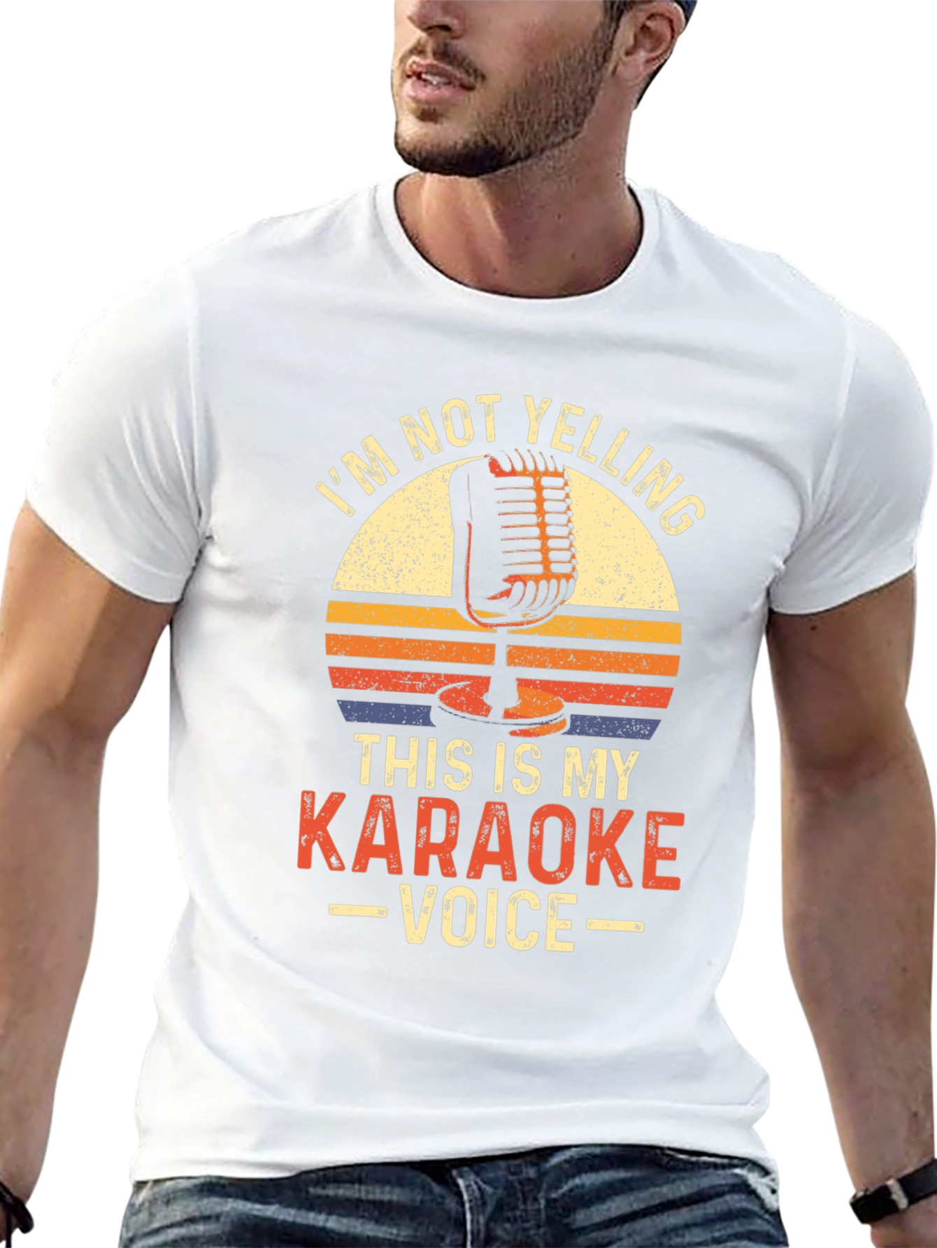 Karaoke Voice T-Shirt - Funny Music Lover Tee
