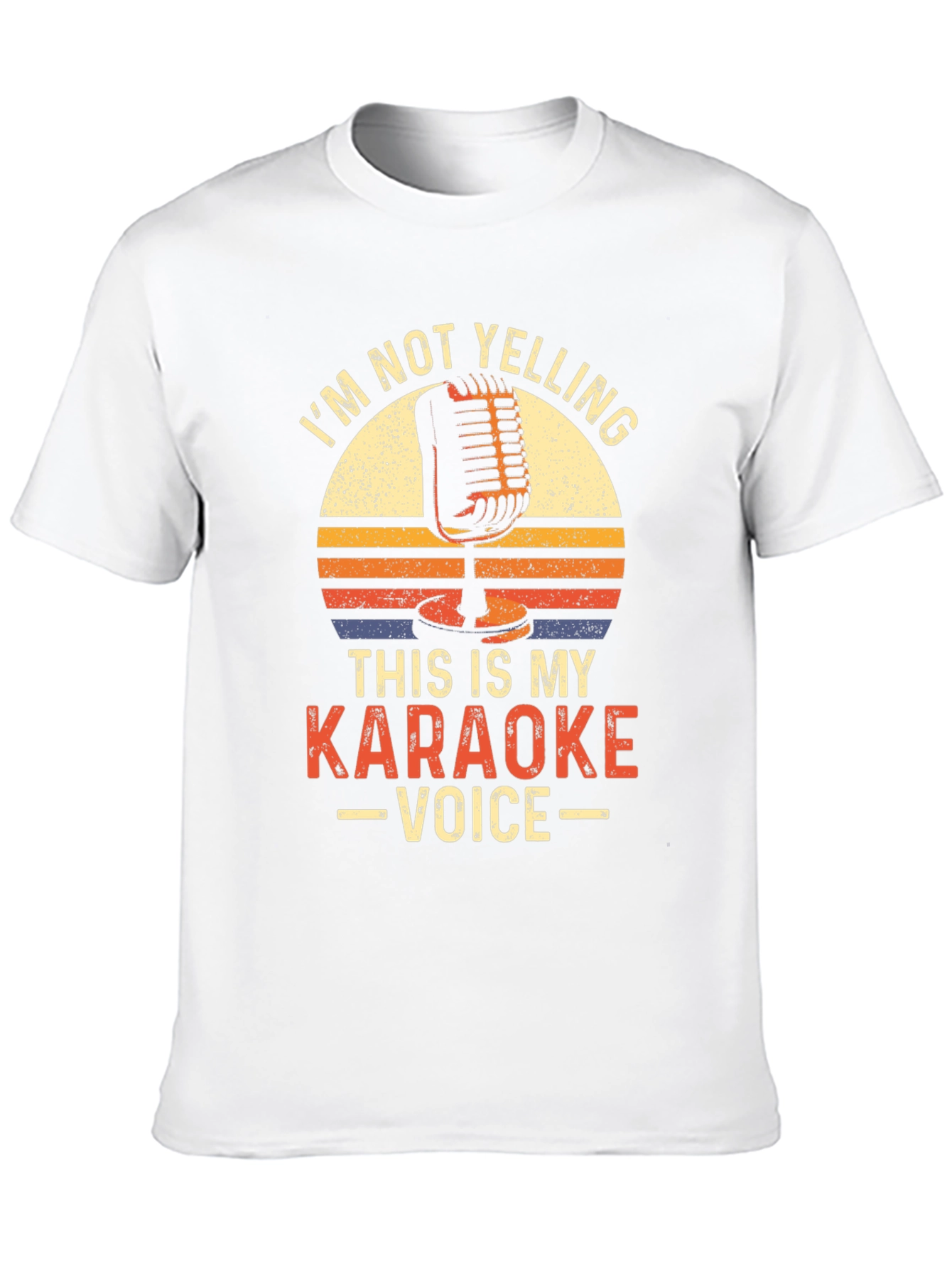 Karaoke Voice T-Shirt - Funny Music Lover Tee