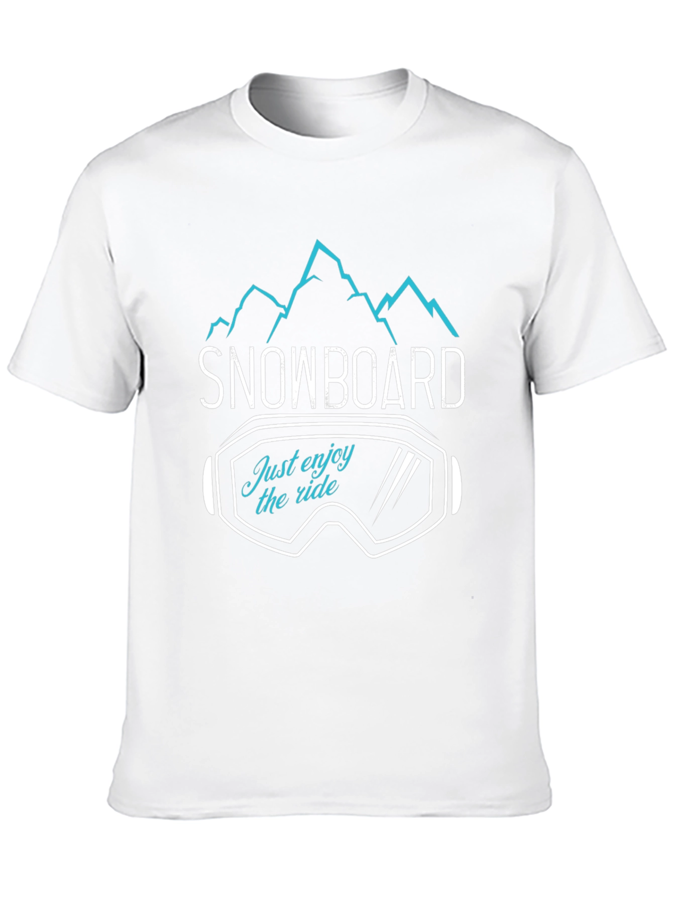 Snowboard Enjoy The Ride Graphic Tee