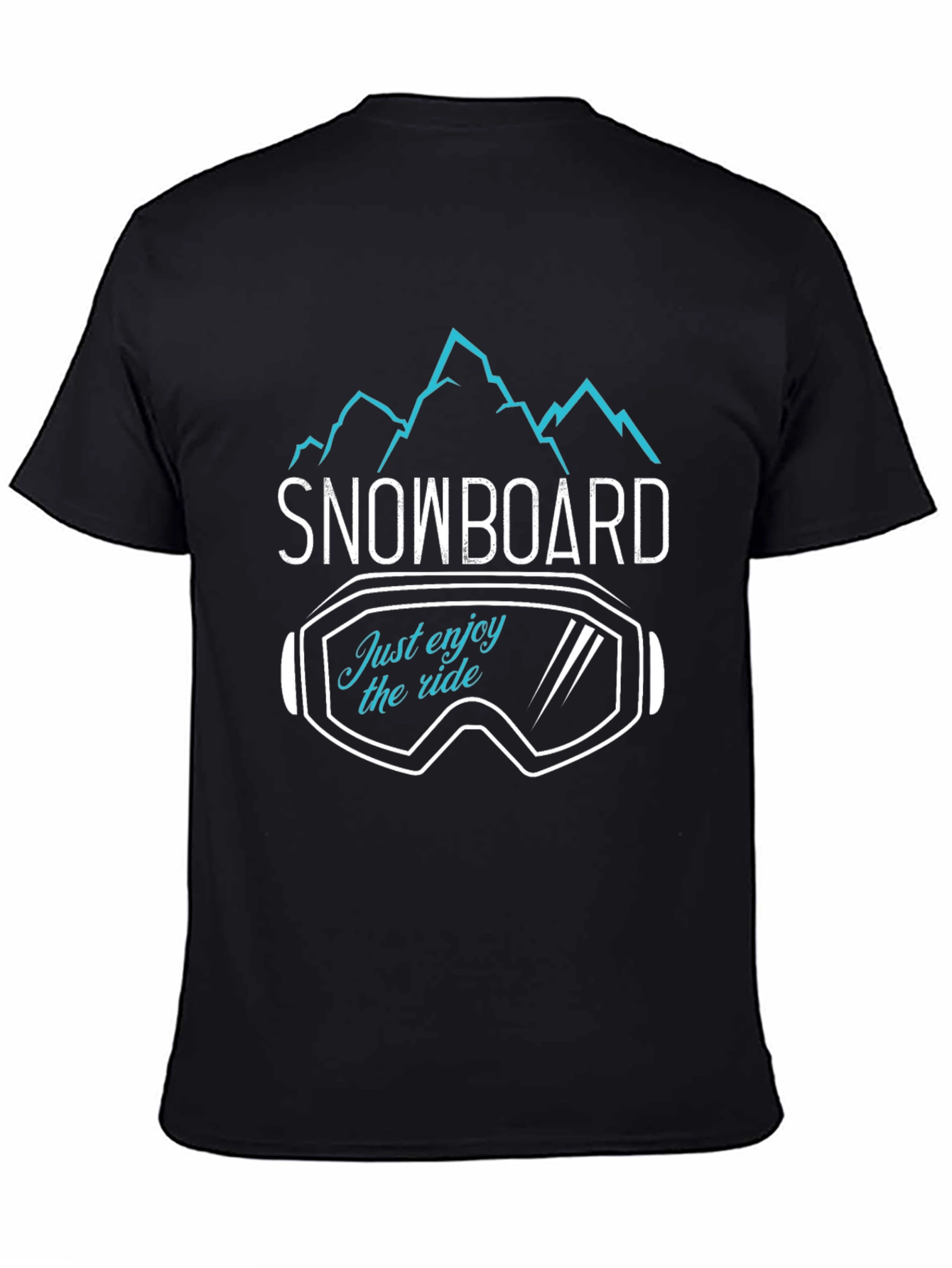 Snowboard Enjoy The Ride Graphic Tee