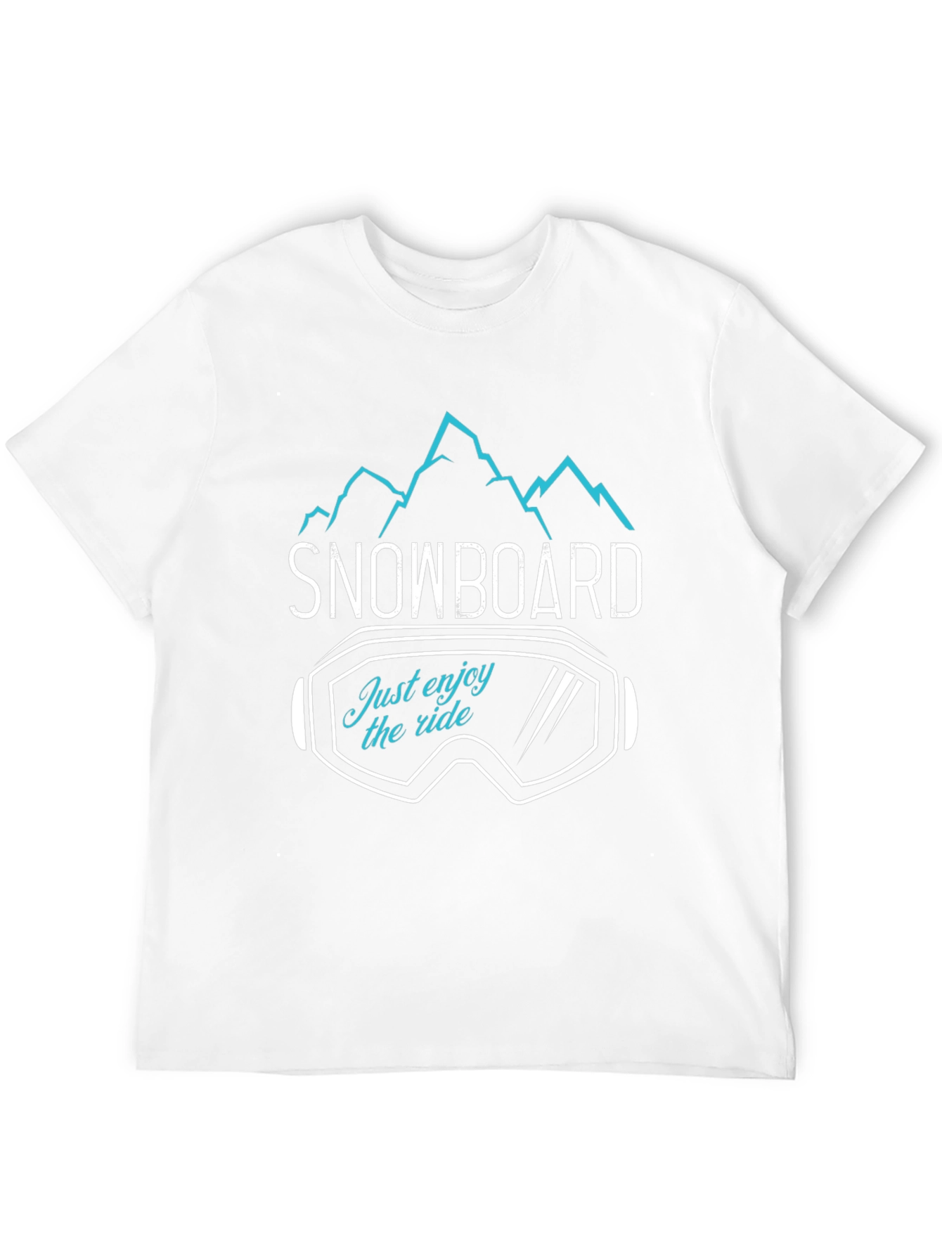 Snowboard Enjoy The Ride Graphic Tee
