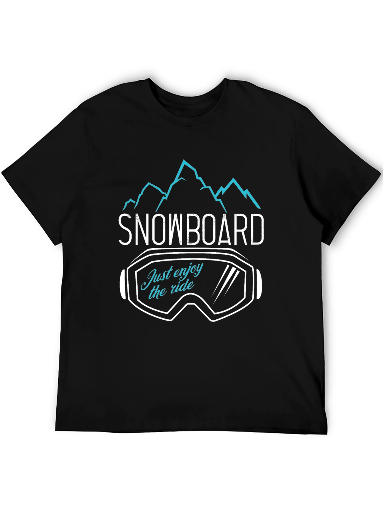 Snowboard Enjoy The Ride Graphic Tee