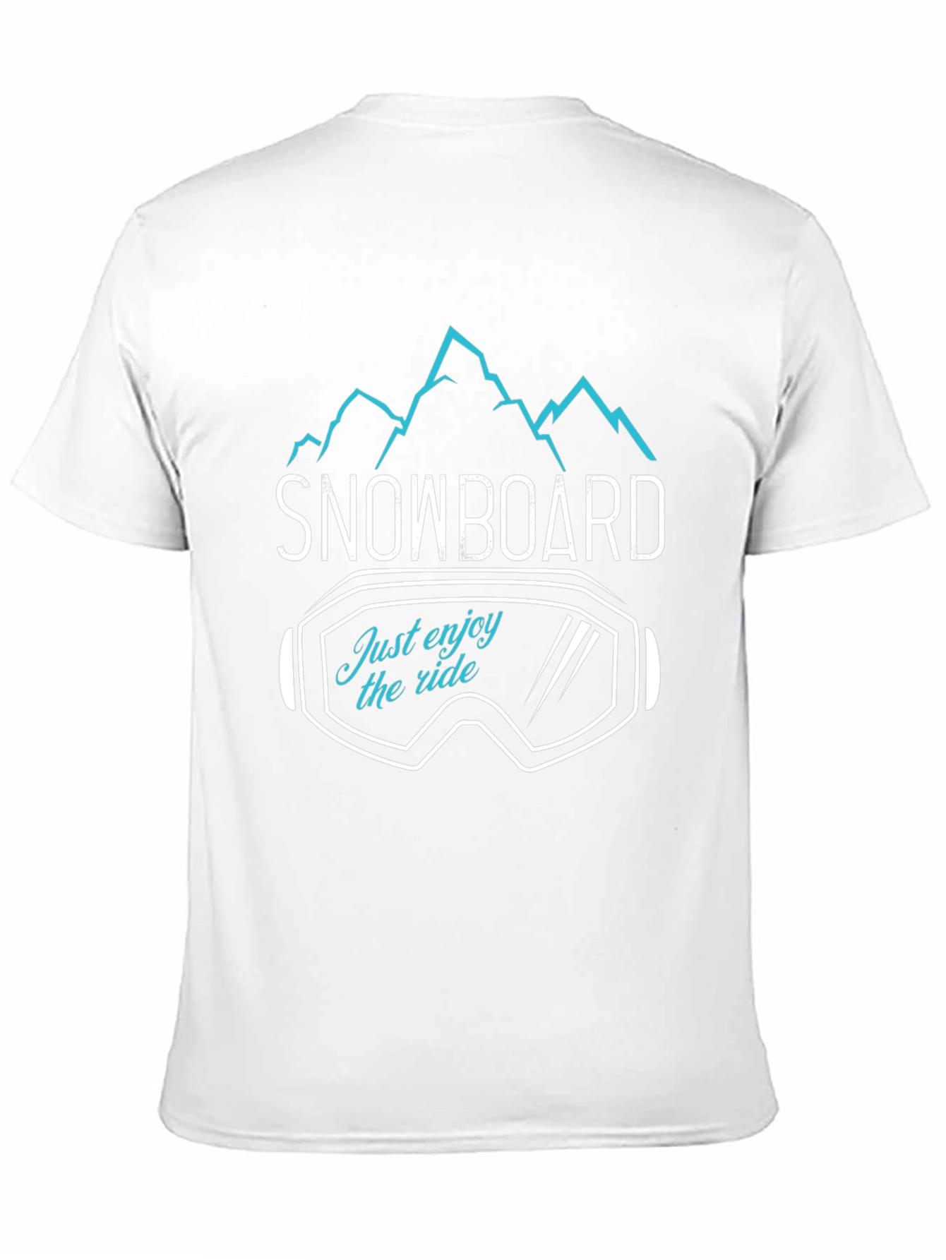 Snowboard Enjoy The Ride Graphic Tee