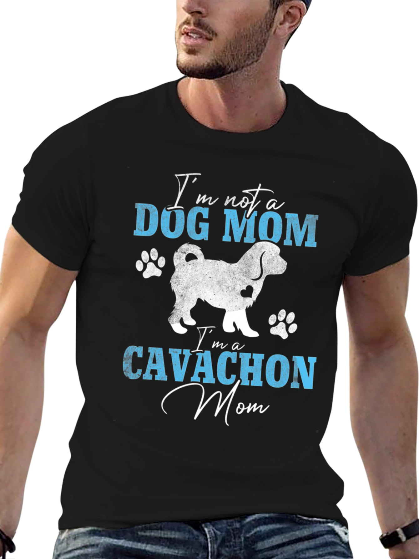 Cavachon Mom T-Shirt - Dog Lover Tee