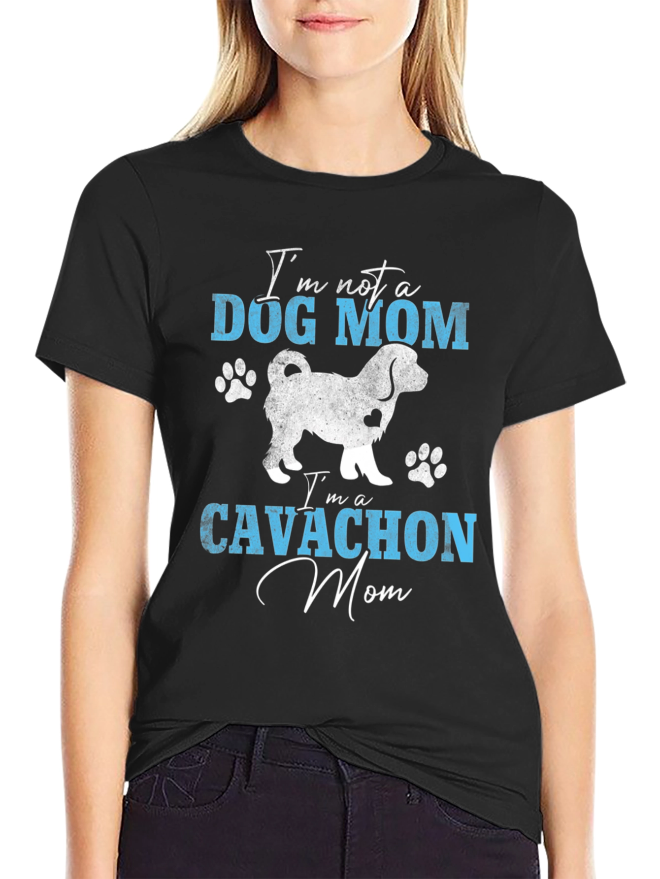 Cavachon Mom T-Shirt - Dog Lover Tee