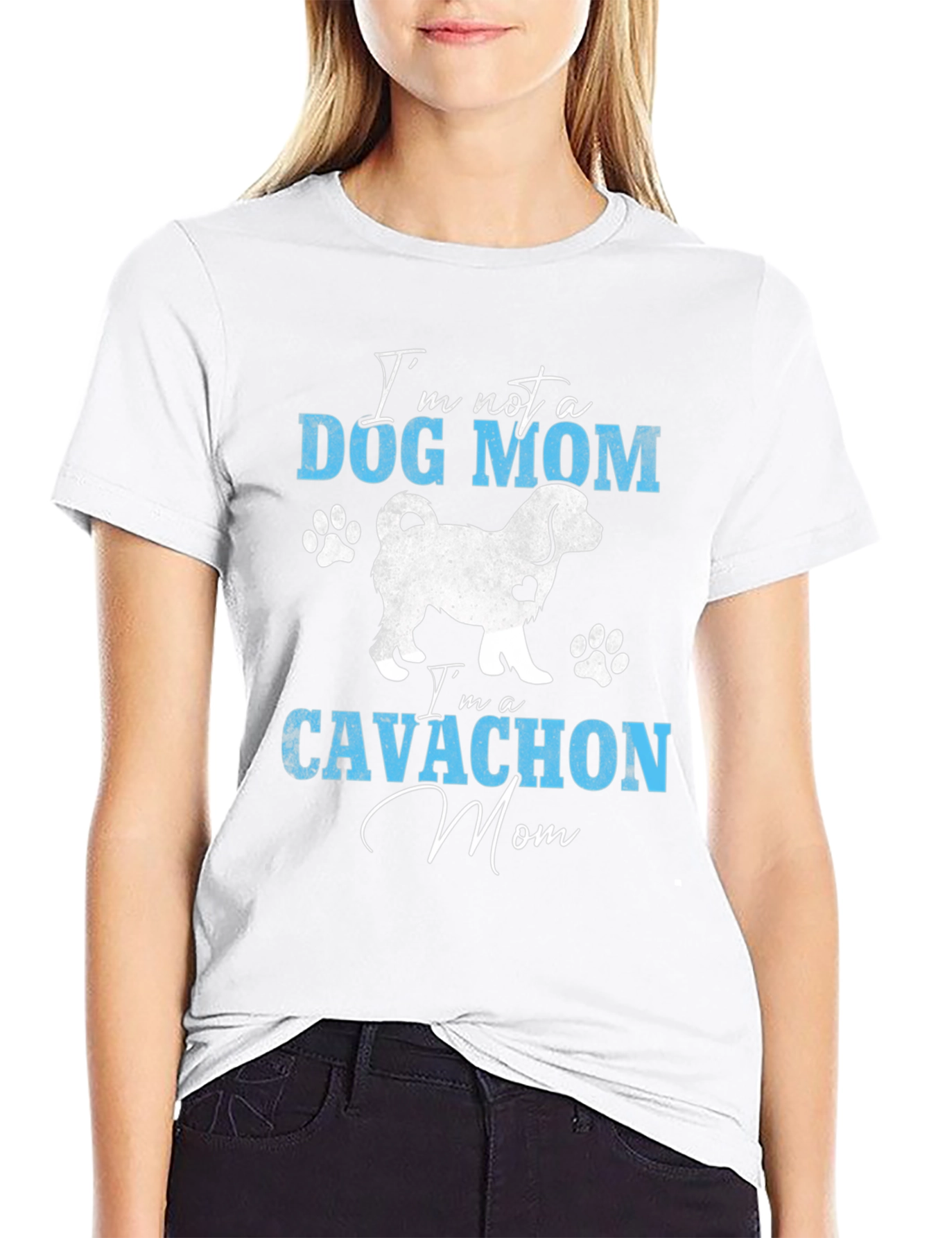 Cavachon Mom T-Shirt - Dog Lover Tee
