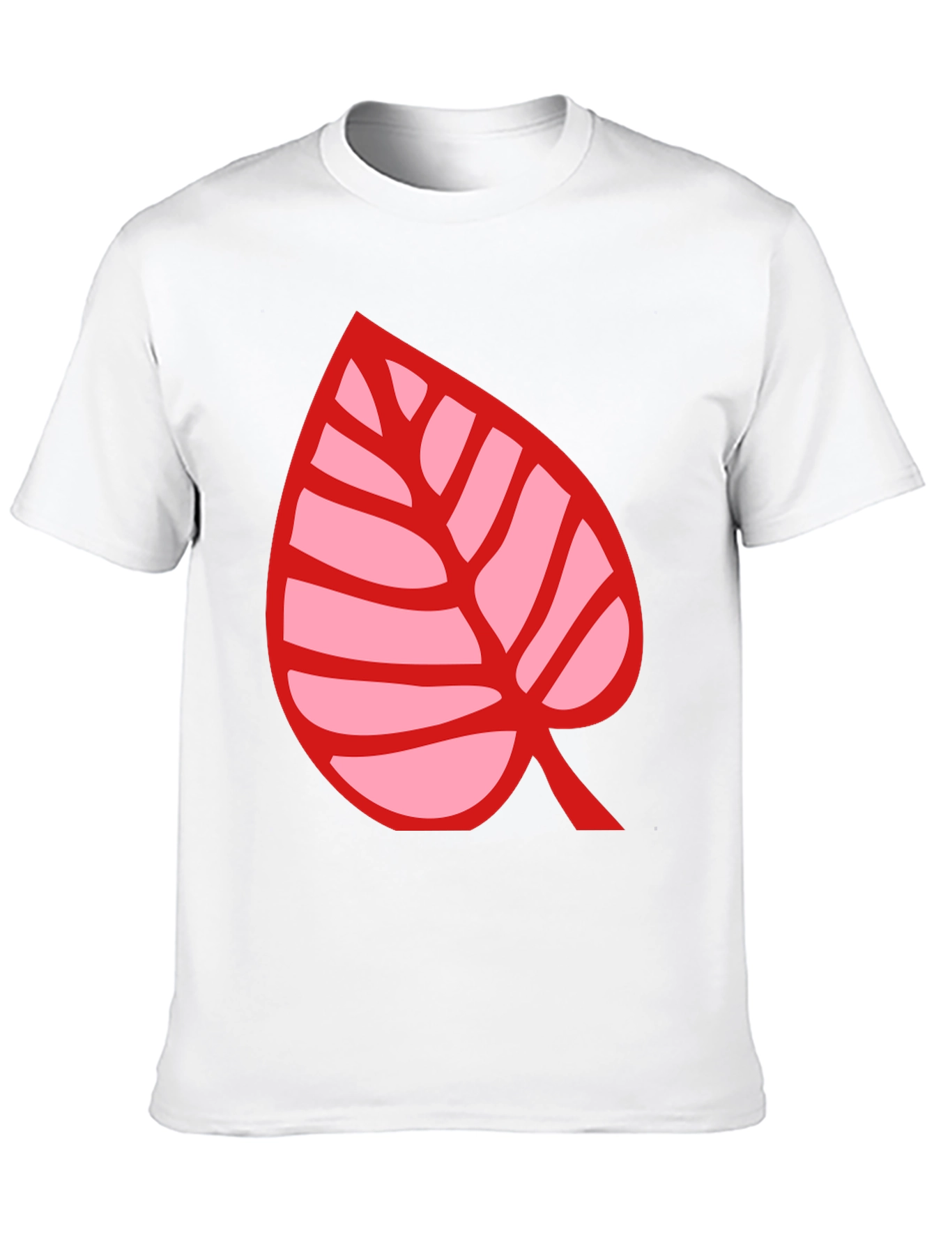 Animal Crossing Leaf Graphic T-Shirt - Black