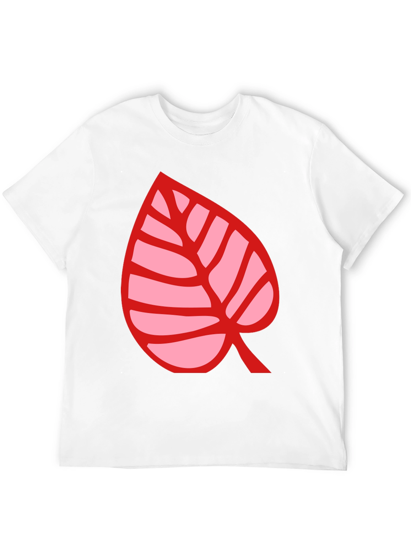 Animal Crossing Leaf Graphic T-Shirt - Black