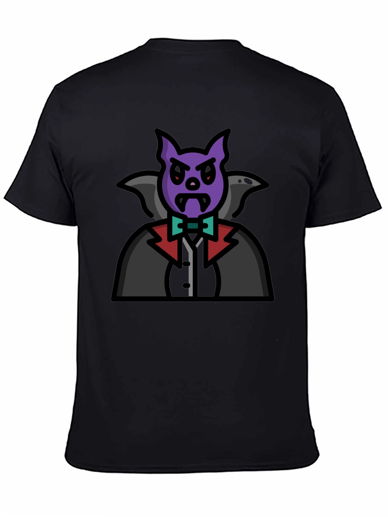 Vampire Bat Graphic T-Shirt - Halloween Costume Tee