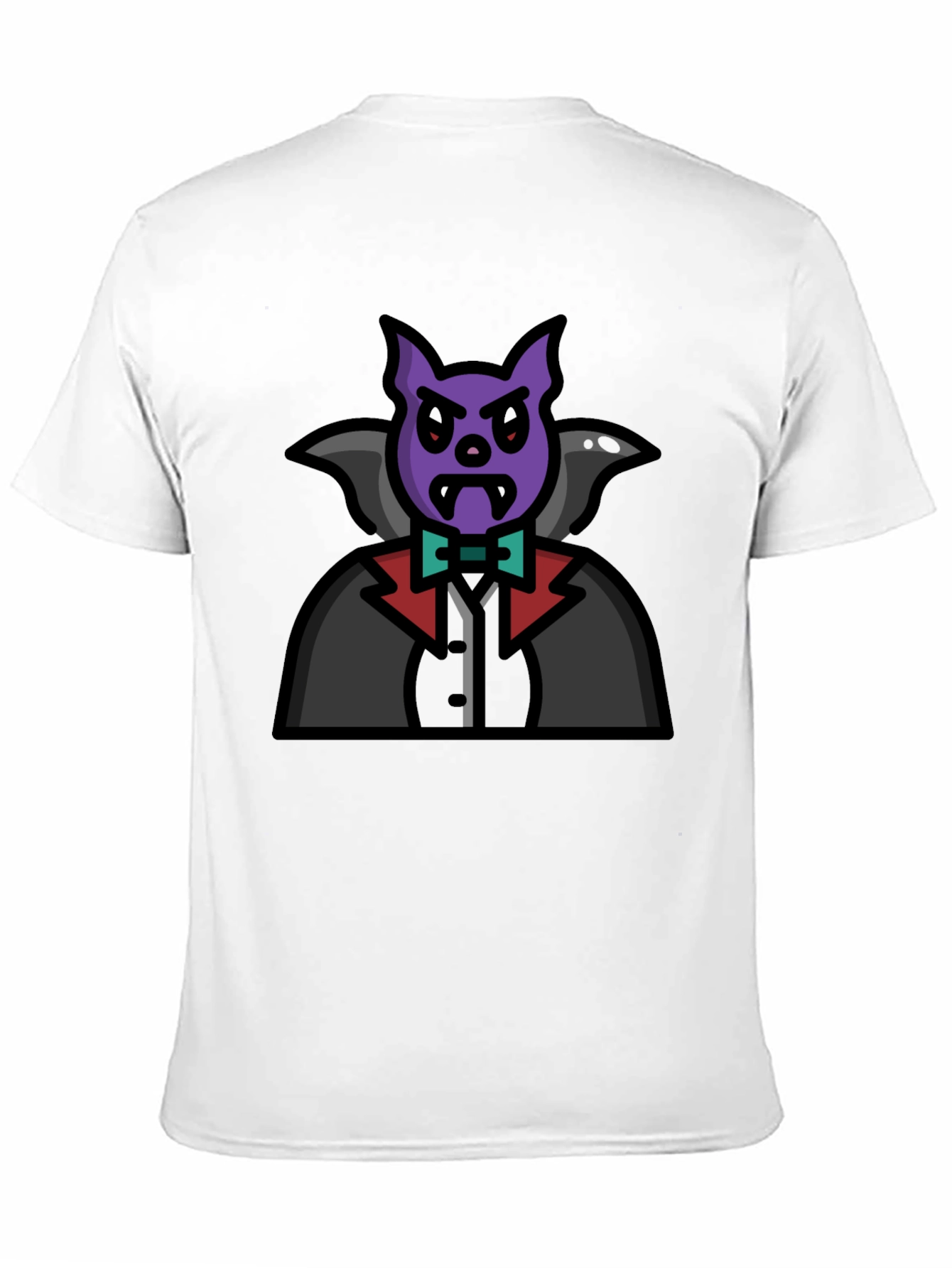 Vampire Bat Graphic T-Shirt - Halloween Costume Tee