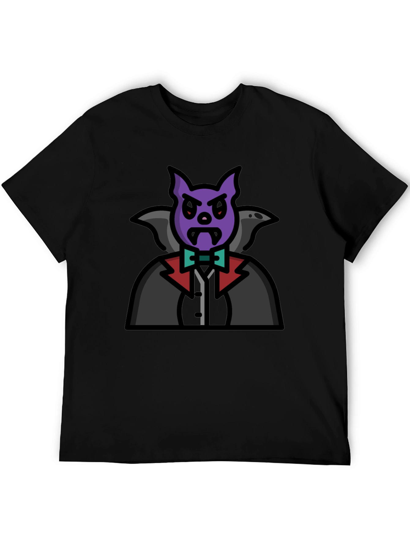 Vampire Bat Graphic T-Shirt - Halloween Costume Tee