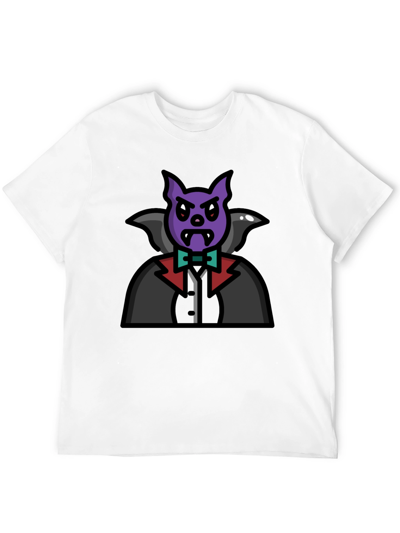Vampire Bat Graphic T-Shirt - Halloween Costume Tee