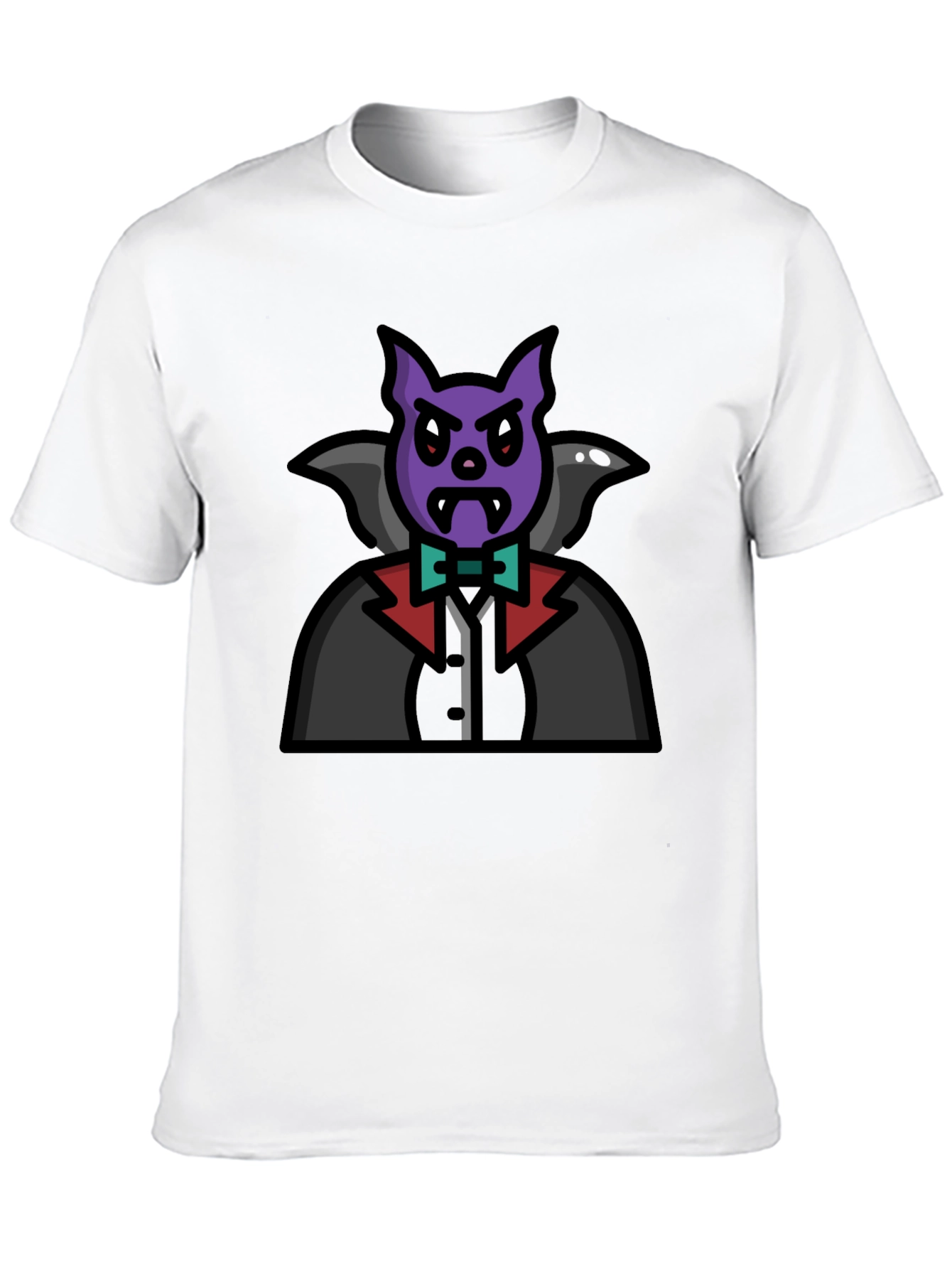 Vampire Bat Graphic T-Shirt - Halloween Costume Tee