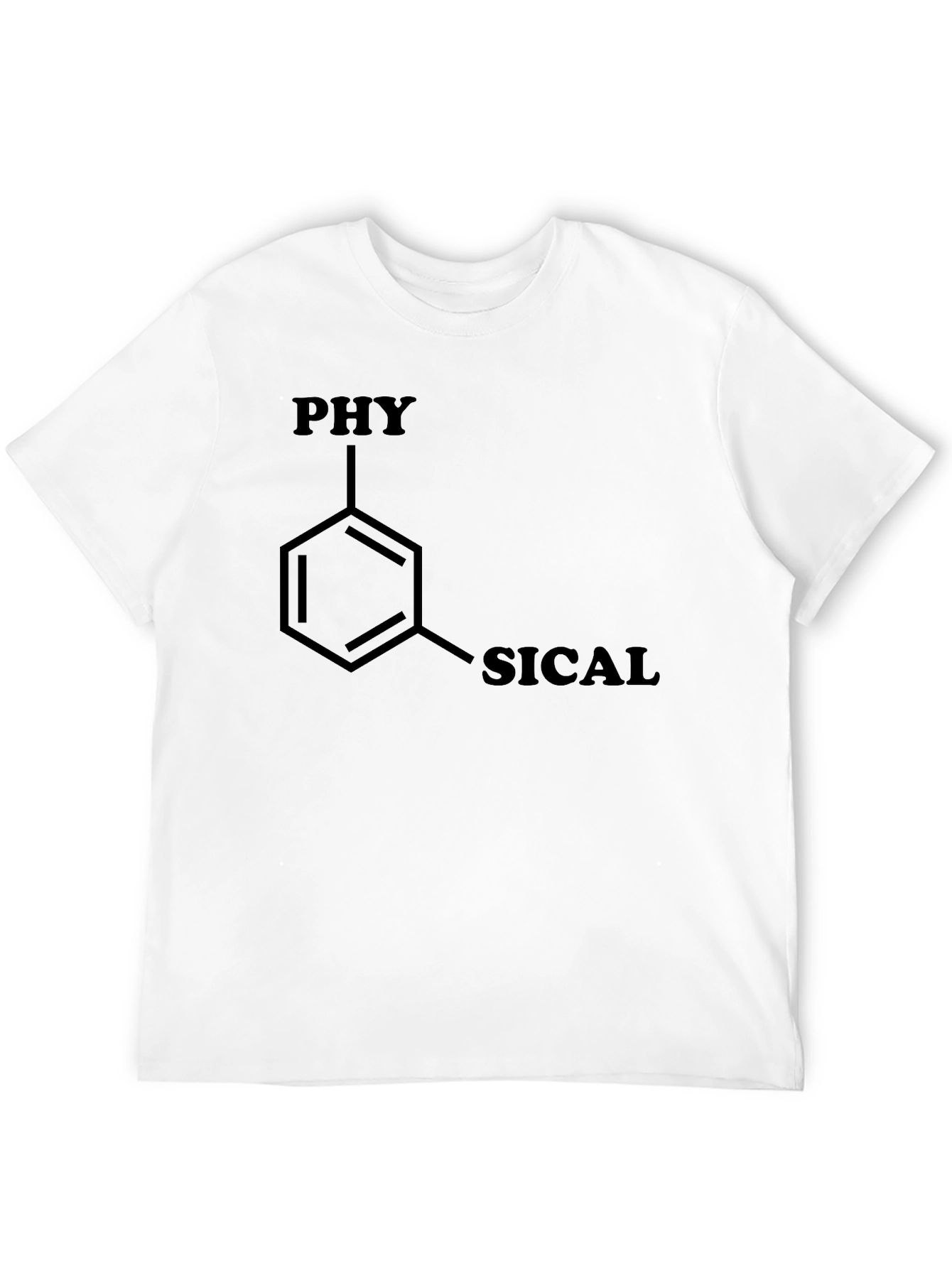 Physical Science Graphic T-Shirt - Black