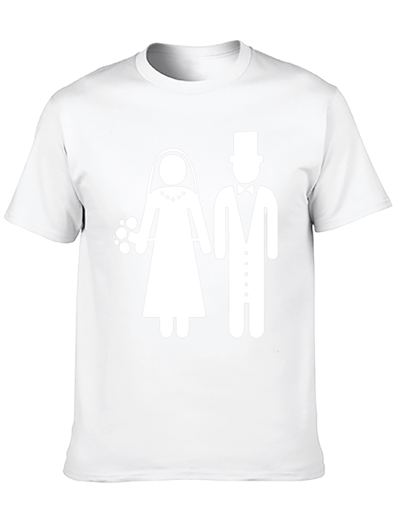 Bride & Groom T-Shirt - Wedding Celebration Tee