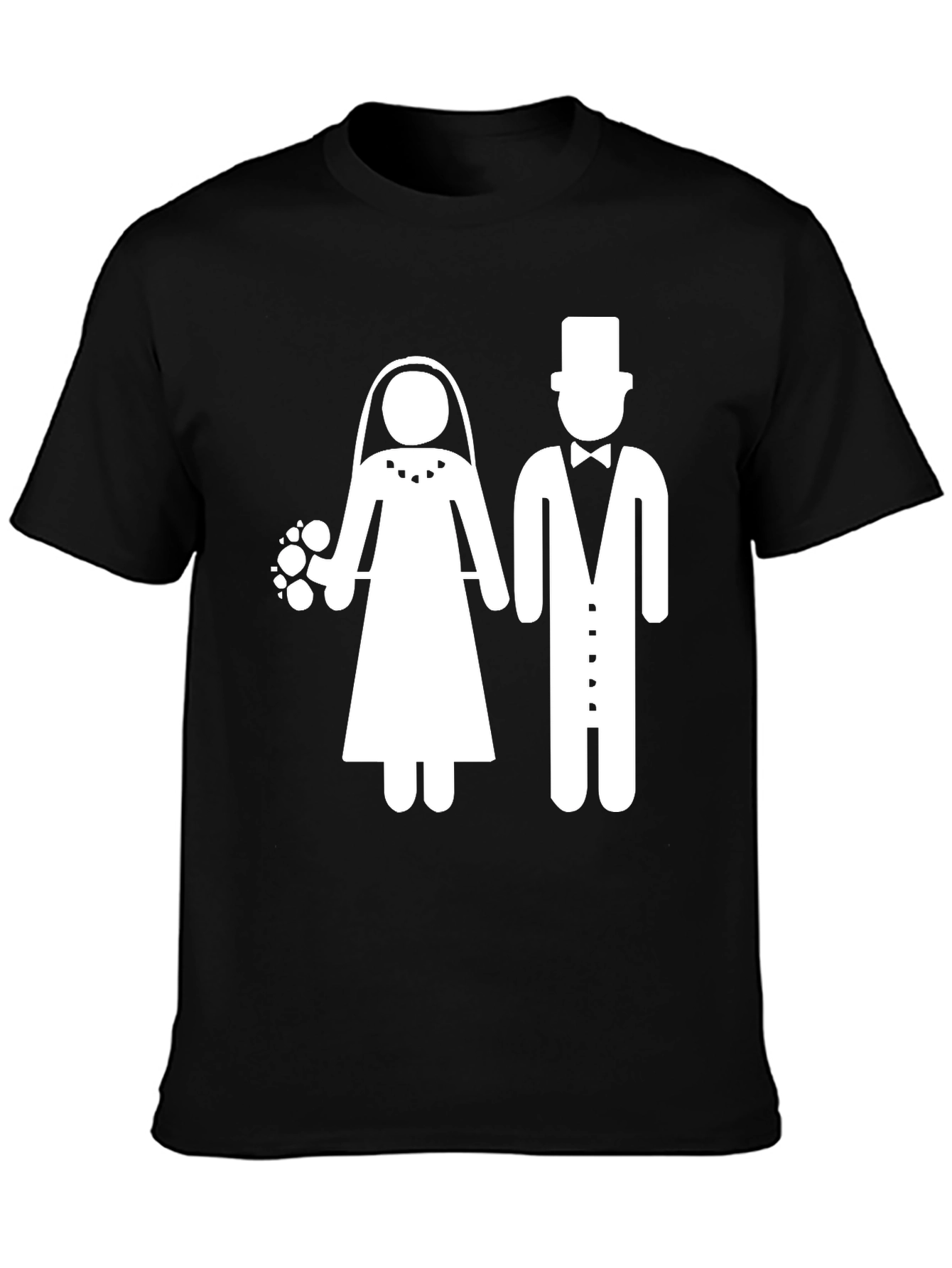 Bride & Groom T-Shirt - Wedding Celebration Tee