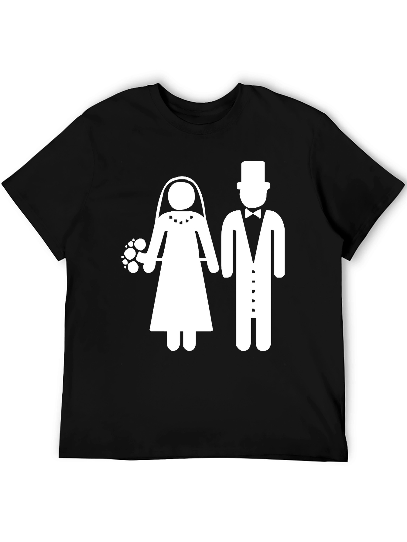 Bride & Groom T-Shirt - Wedding Celebration Tee