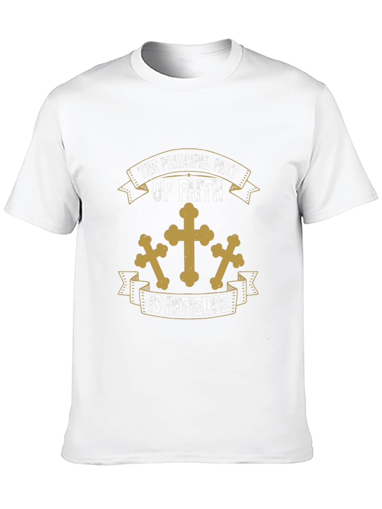 Faith Patience Graphic Tee - Christian T-Shirt
