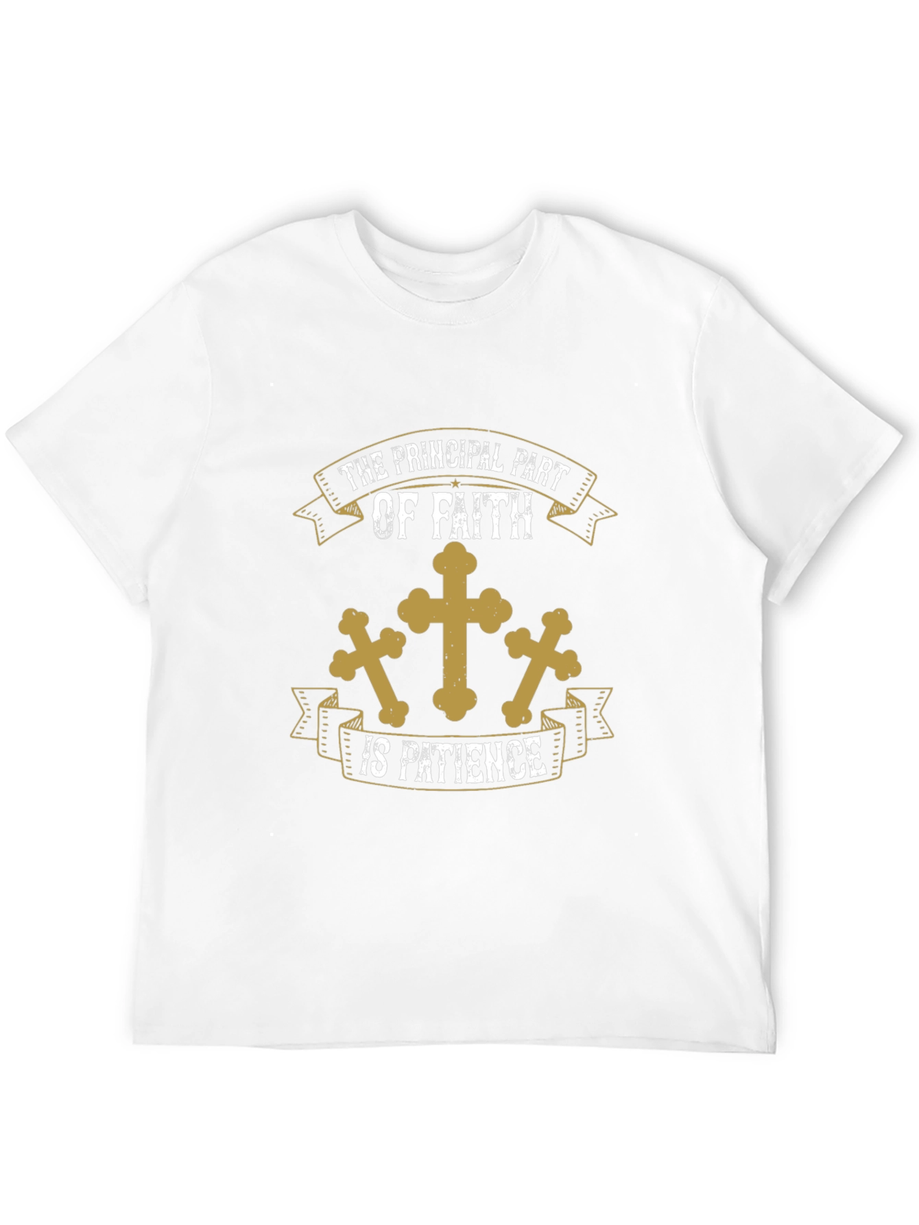 Faith Patience Graphic Tee - Christian T-Shirt