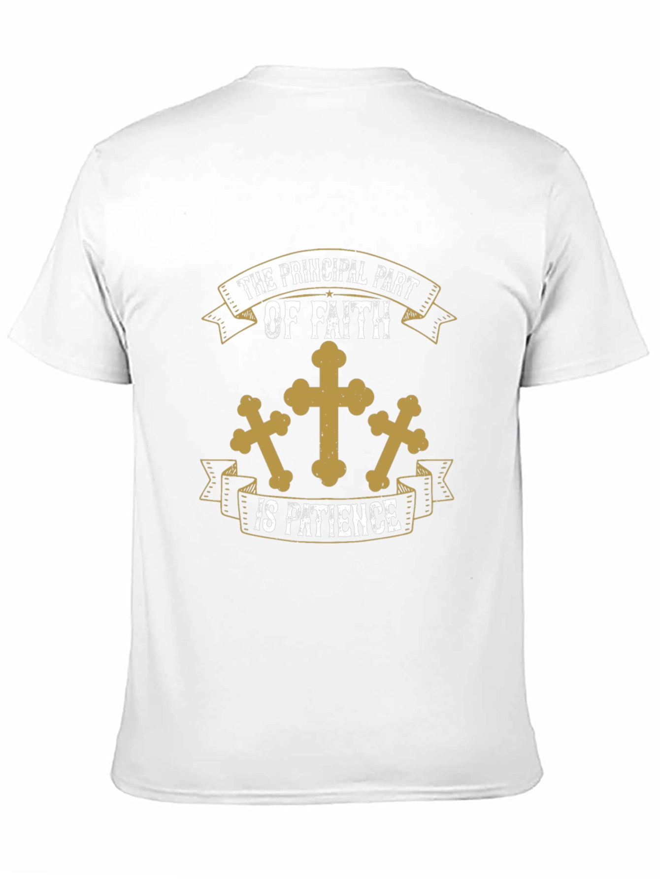Faith Patience Graphic Tee - Christian T-Shirt
