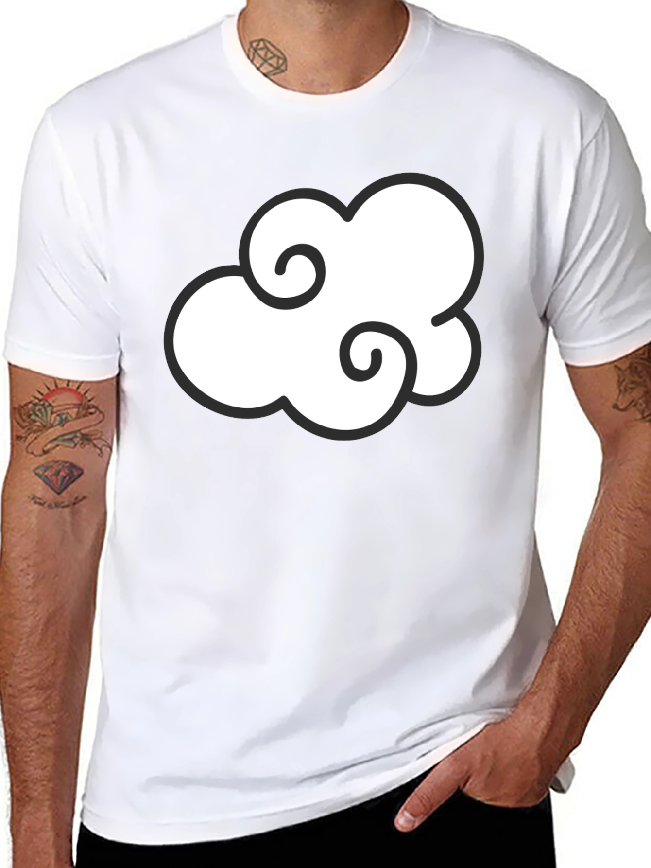 Akatsuki Cloud T-Shirt - Stylish Anime Tee