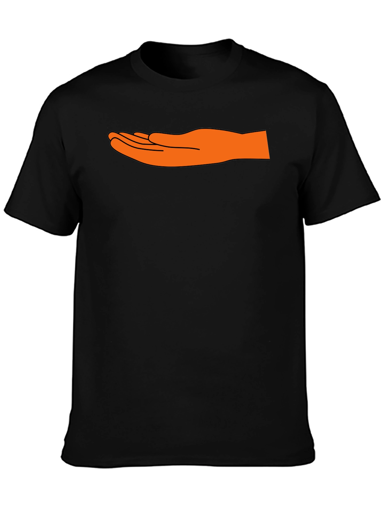Novelty Hand Graphic T-Shirt