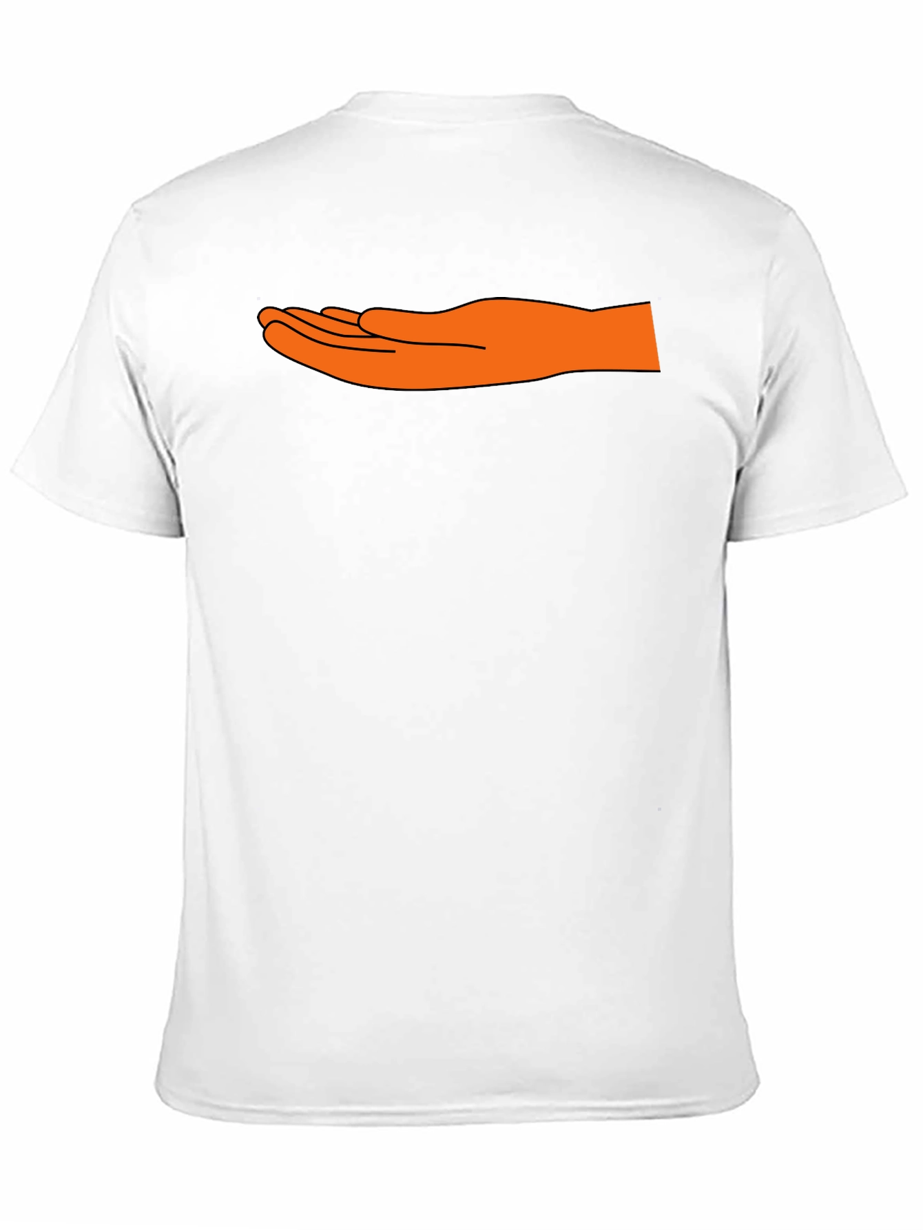 Novelty Hand Graphic T-Shirt