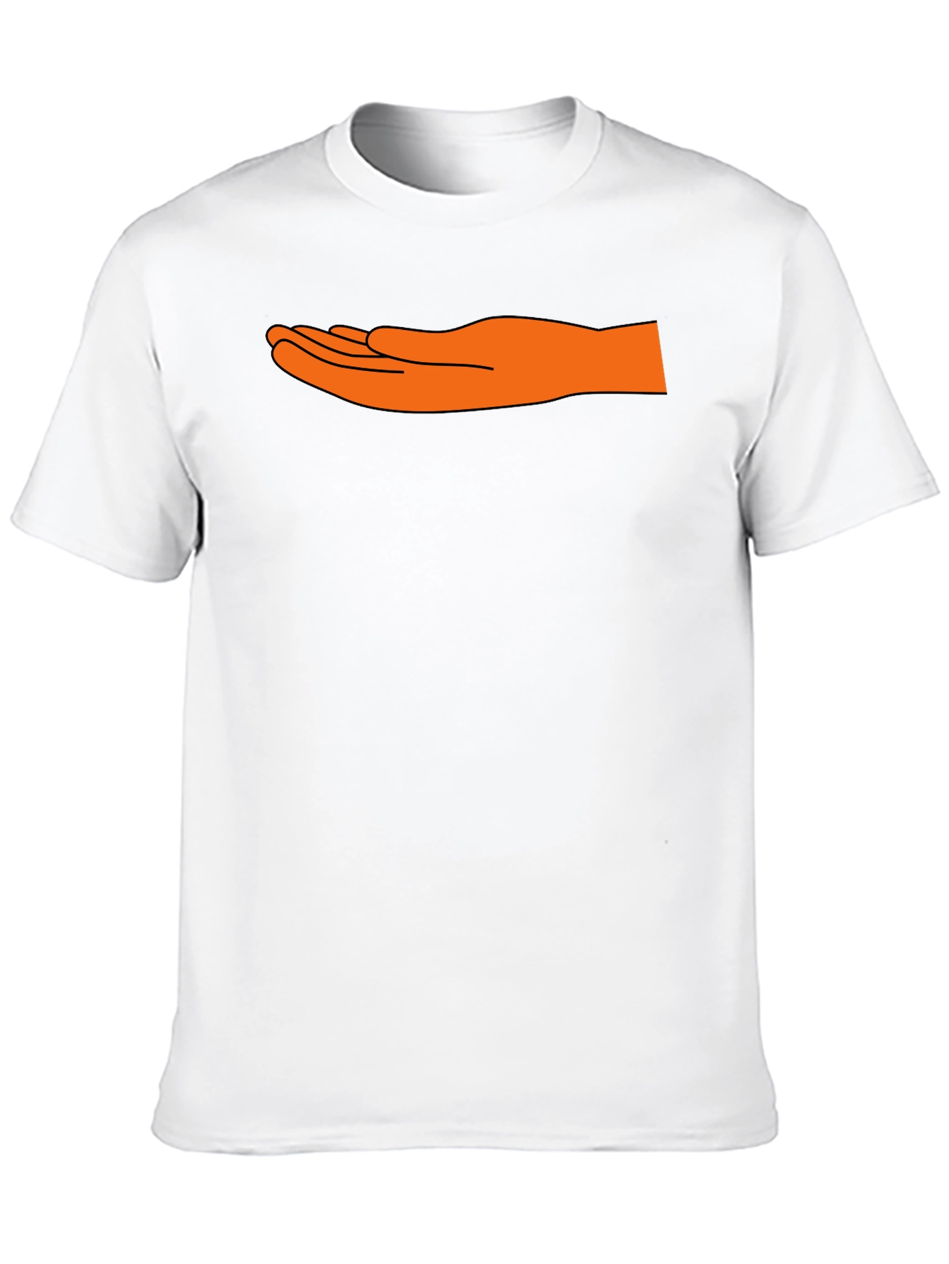 Novelty Hand Graphic T-Shirt