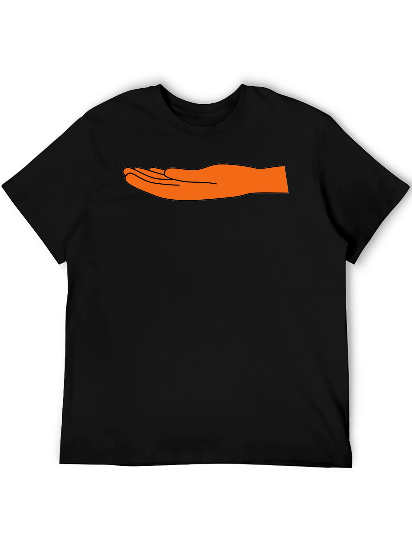 Novelty Hand Graphic T-Shirt