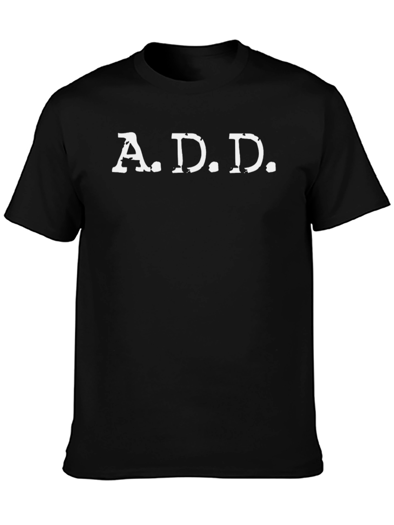 ADD T-Shirt - Distressed Novelty Tee